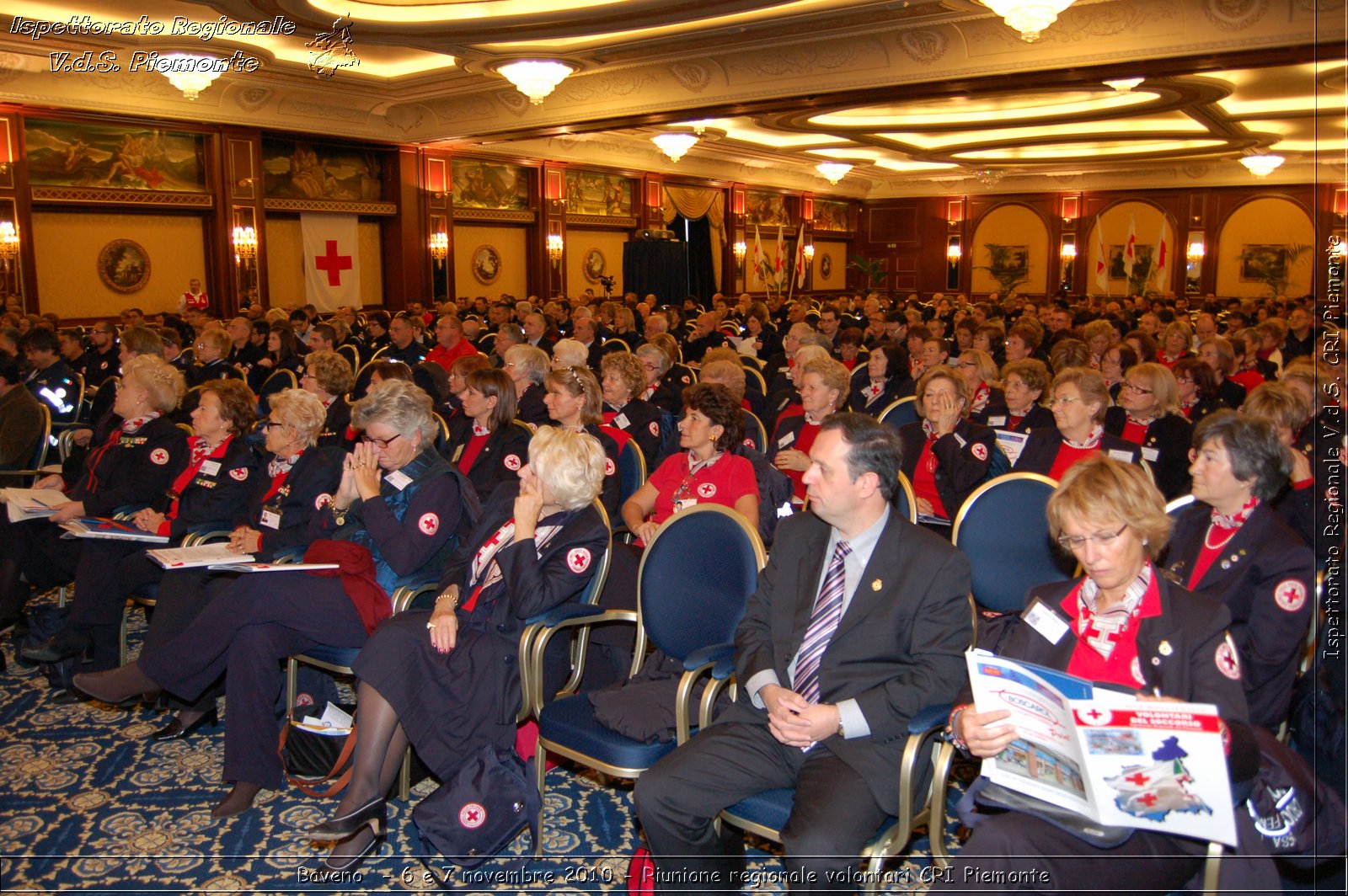 Baveno  - 6 e 7 novembre 2010 - Riunione regionale volontari CRI Piemonte -  Croce Rossa Italiana - Ispettorato Regionale Volontari del Soccorso Piemonte