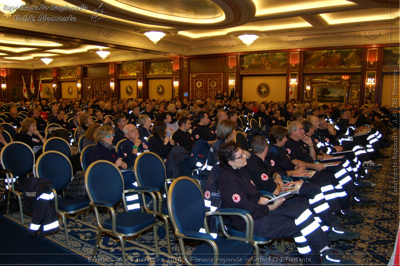 Baveno  - 6 e 7 novembre 2010 - Riunione regionale volontari CRI Piemonte -  Croce Rossa Italiana - Ispettorato Regionale Volontari del Soccorso Piemonte