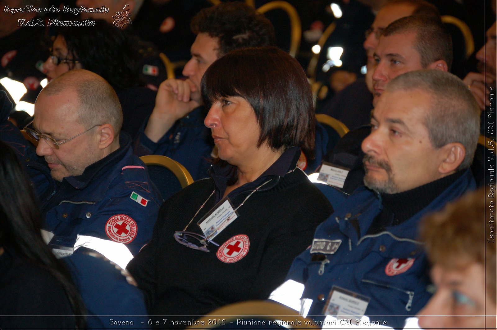 Baveno  - 6 e 7 novembre 2010 - Riunione regionale volontari CRI Piemonte -  Croce Rossa Italiana - Ispettorato Regionale Volontari del Soccorso Piemonte