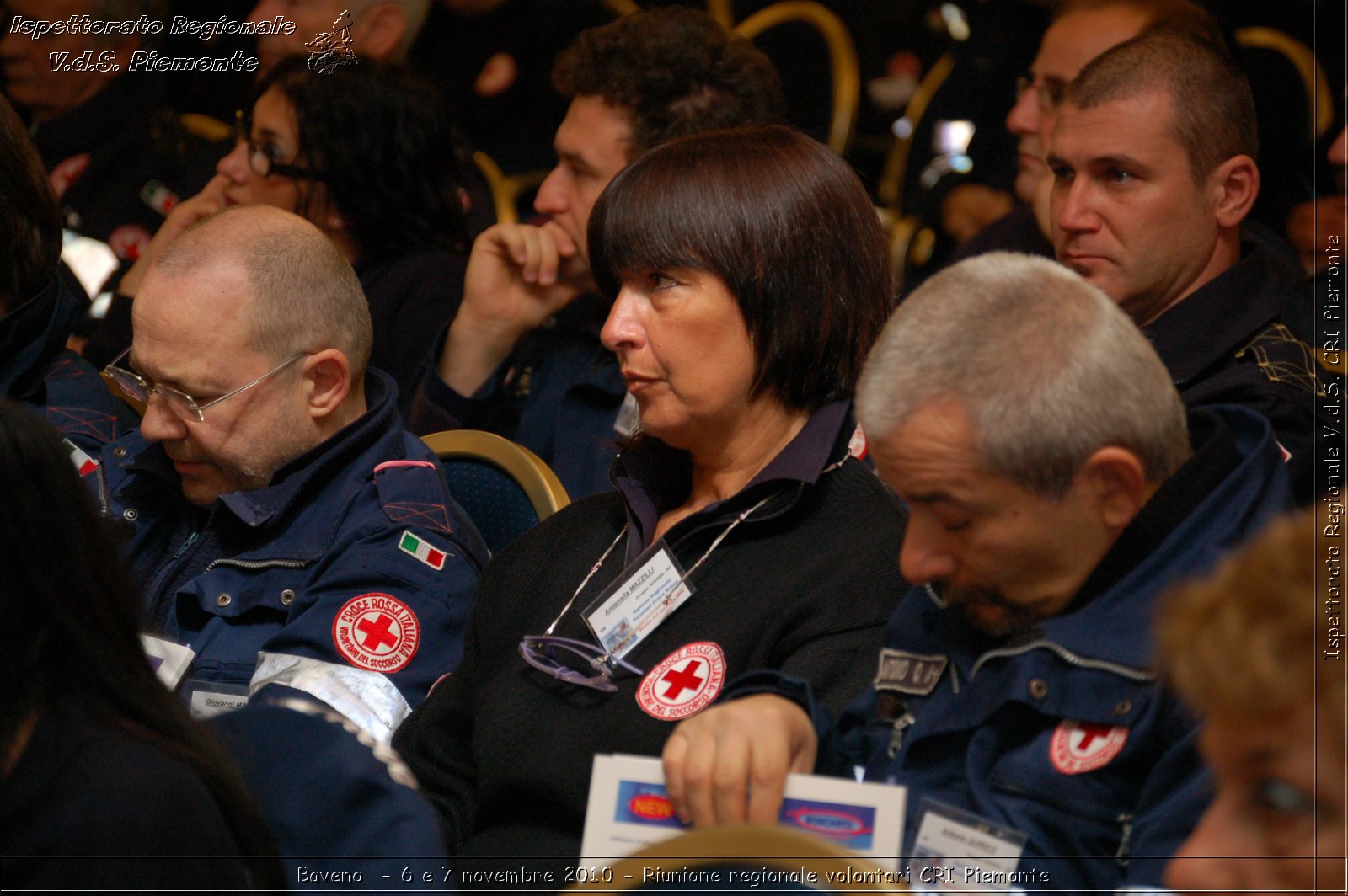 Baveno  - 6 e 7 novembre 2010 - Riunione regionale volontari CRI Piemonte -  Croce Rossa Italiana - Ispettorato Regionale Volontari del Soccorso Piemonte