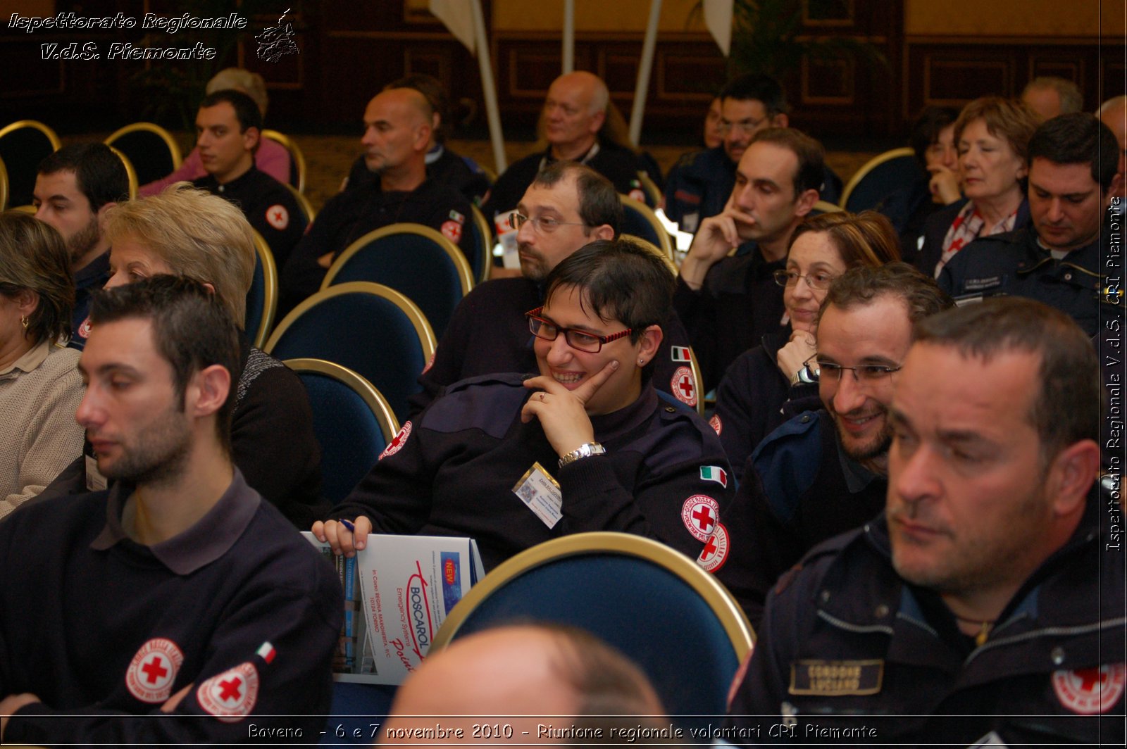 Baveno  - 6 e 7 novembre 2010 - Riunione regionale volontari CRI Piemonte -  Croce Rossa Italiana - Ispettorato Regionale Volontari del Soccorso Piemonte