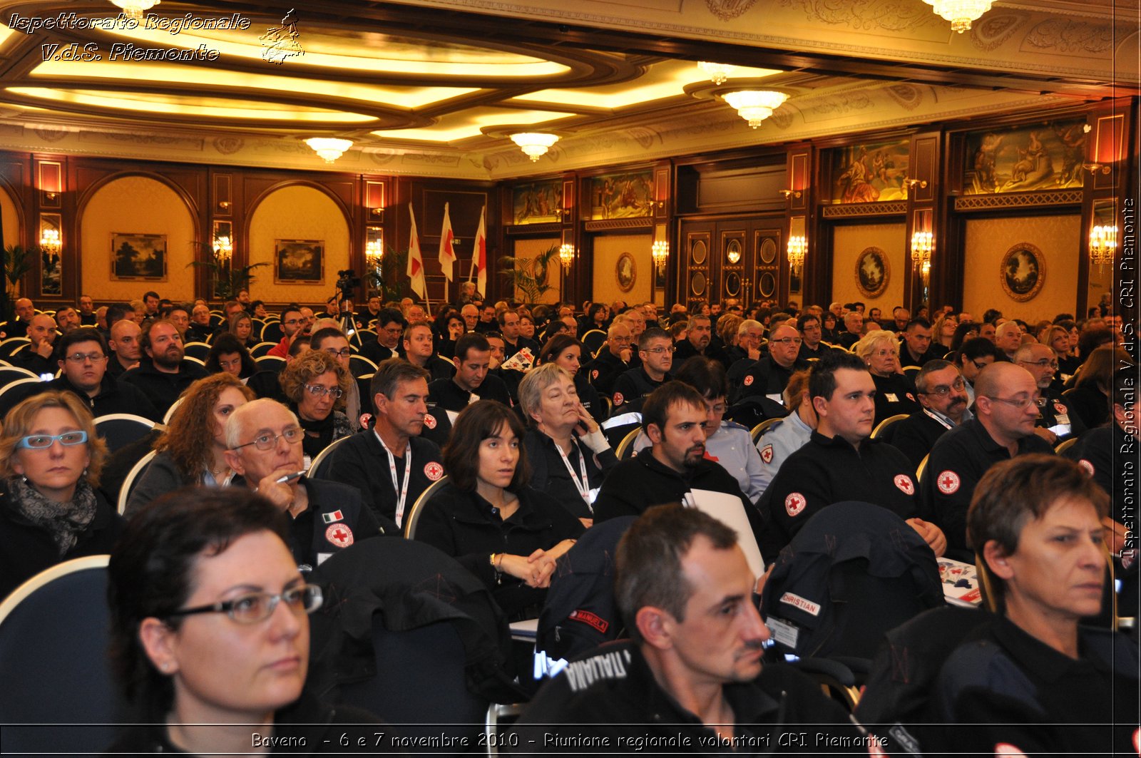 Baveno  - 6 e 7 novembre 2010 - Riunione regionale volontari CRI Piemonte -  Croce Rossa Italiana - Ispettorato Regionale Volontari del Soccorso Piemonte