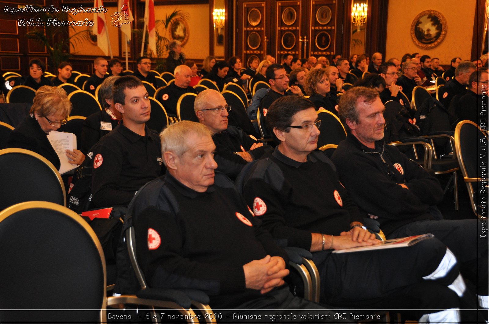 Baveno  - 6 e 7 novembre 2010 - Riunione regionale volontari CRI Piemonte -  Croce Rossa Italiana - Ispettorato Regionale Volontari del Soccorso Piemonte