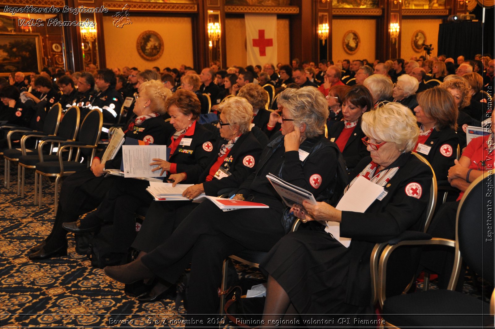 Baveno  - 6 e 7 novembre 2010 - Riunione regionale volontari CRI Piemonte -  Croce Rossa Italiana - Ispettorato Regionale Volontari del Soccorso Piemonte