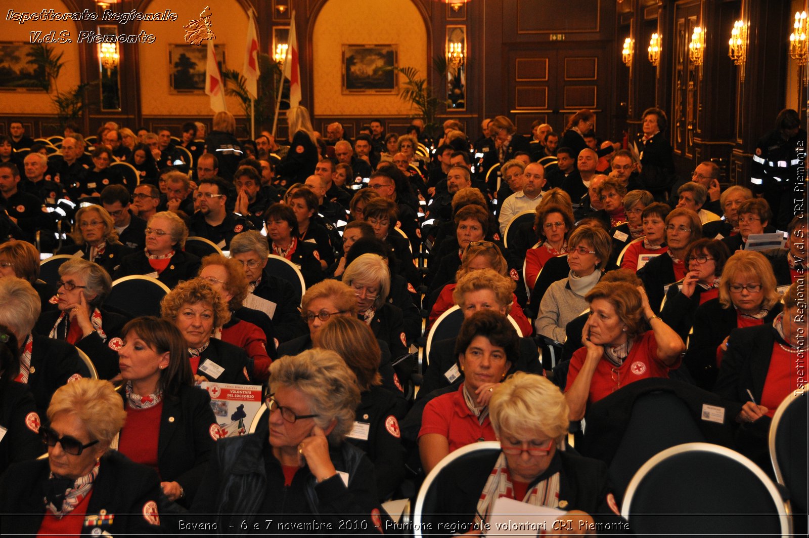 Baveno  - 6 e 7 novembre 2010 - Riunione regionale volontari CRI Piemonte -  Croce Rossa Italiana - Ispettorato Regionale Volontari del Soccorso Piemonte