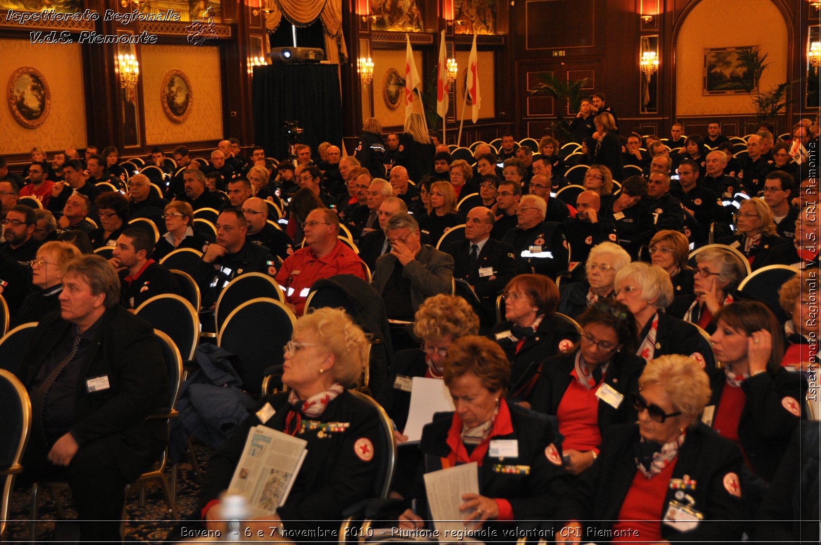 Baveno  - 6 e 7 novembre 2010 - Riunione regionale volontari CRI Piemonte -  Croce Rossa Italiana - Ispettorato Regionale Volontari del Soccorso Piemonte