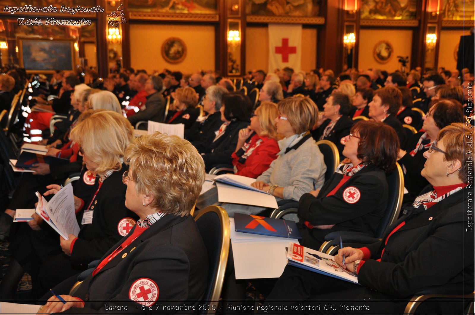 Baveno  - 6 e 7 novembre 2010 - Riunione regionale volontari CRI Piemonte -  Croce Rossa Italiana - Ispettorato Regionale Volontari del Soccorso Piemonte