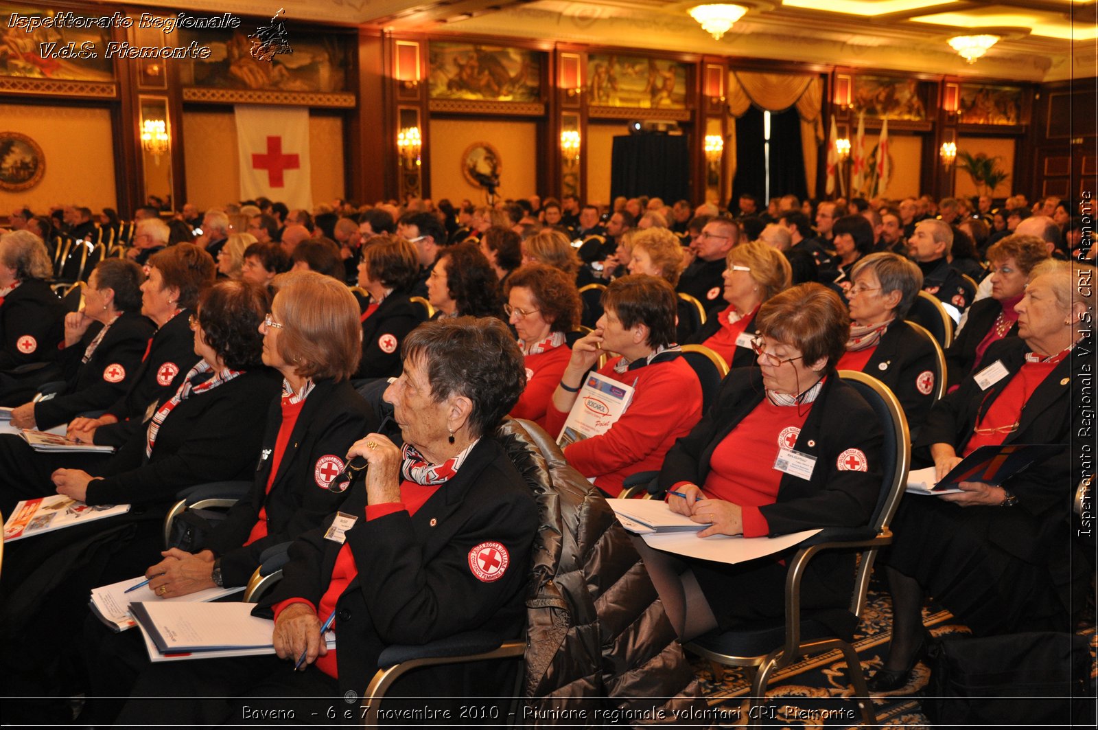 Baveno  - 6 e 7 novembre 2010 - Riunione regionale volontari CRI Piemonte -  Croce Rossa Italiana - Ispettorato Regionale Volontari del Soccorso Piemonte