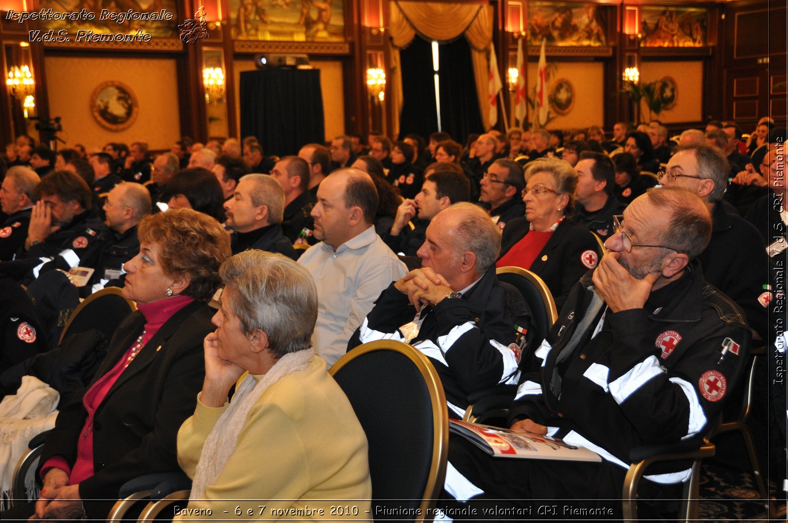 Baveno  - 6 e 7 novembre 2010 - Riunione regionale volontari CRI Piemonte -  Croce Rossa Italiana - Ispettorato Regionale Volontari del Soccorso Piemonte