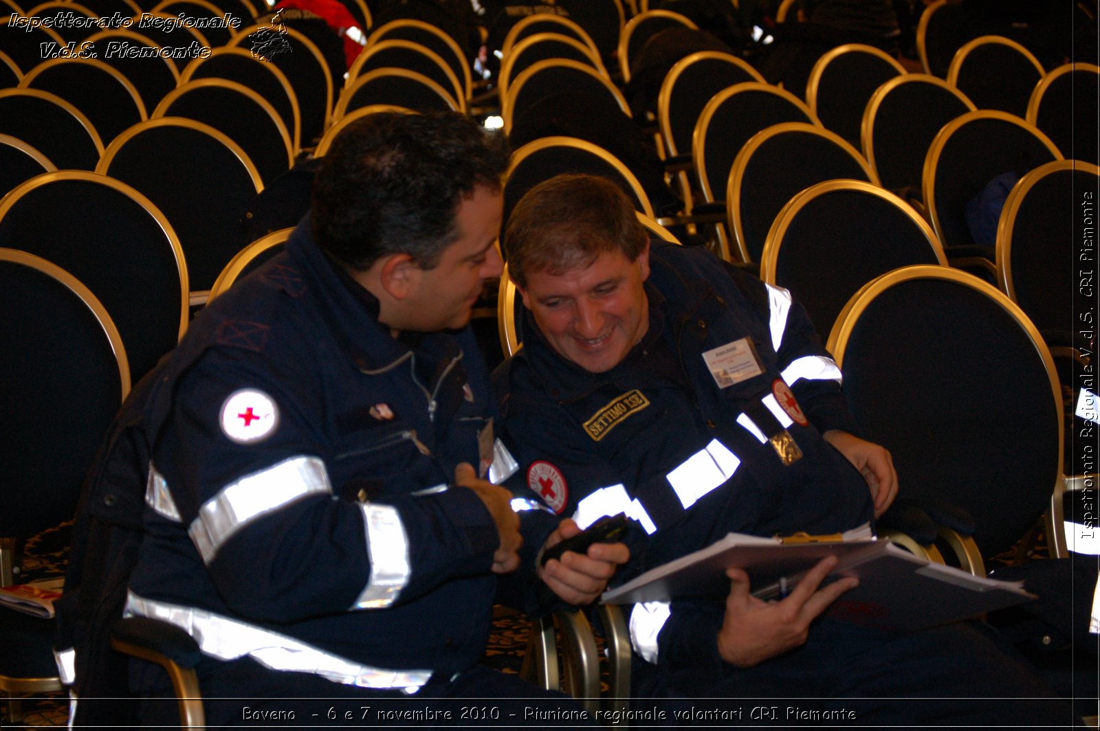 Baveno  - 6 e 7 novembre 2010 - Riunione regionale volontari CRI Piemonte -  Croce Rossa Italiana - Ispettorato Regionale Volontari del Soccorso Piemonte