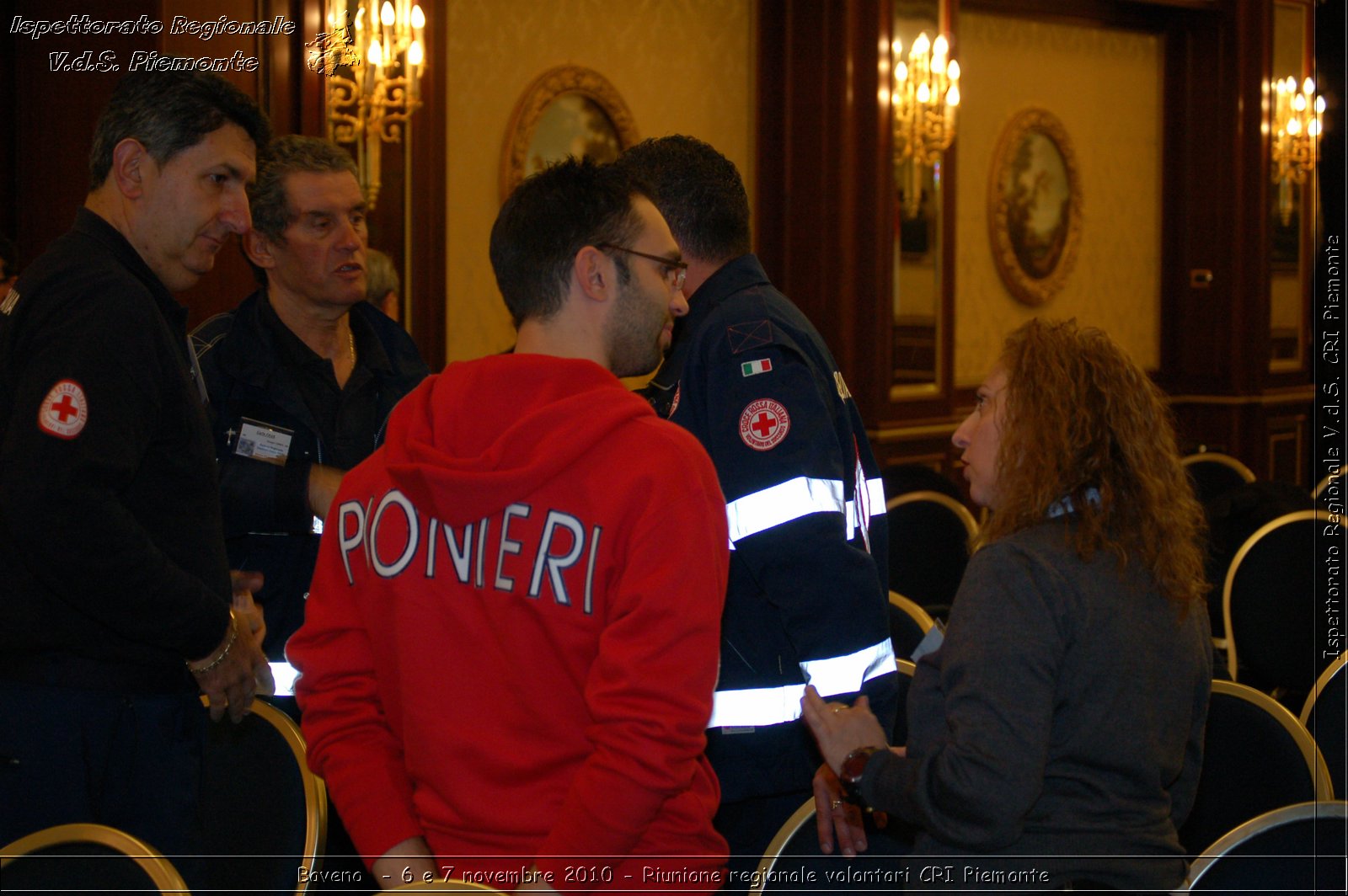 Baveno  - 6 e 7 novembre 2010 - Riunione regionale volontari CRI Piemonte -  Croce Rossa Italiana - Ispettorato Regionale Volontari del Soccorso Piemonte