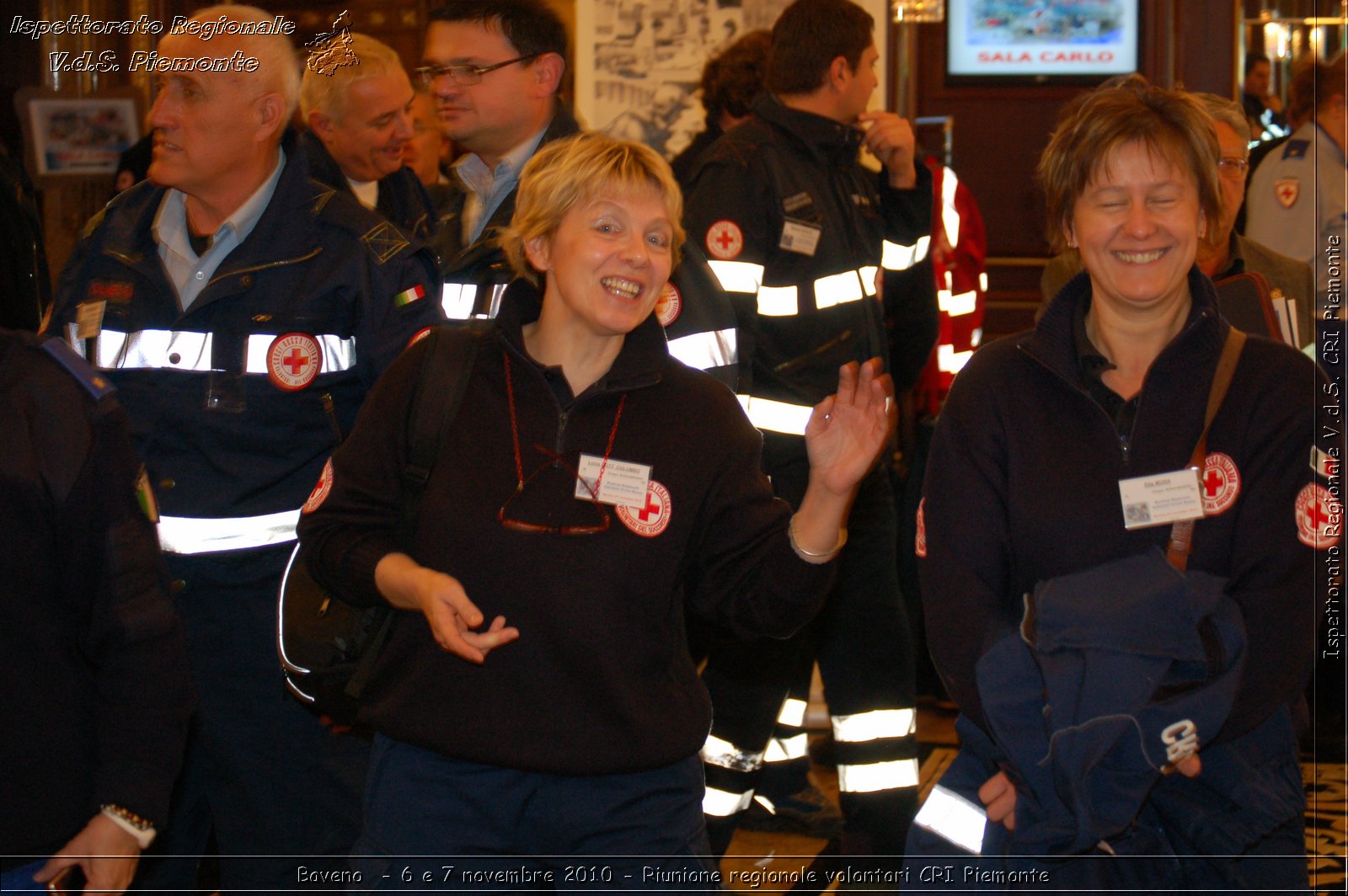 Baveno  - 6 e 7 novembre 2010 - Riunione regionale volontari CRI Piemonte -  Croce Rossa Italiana - Ispettorato Regionale Volontari del Soccorso Piemonte