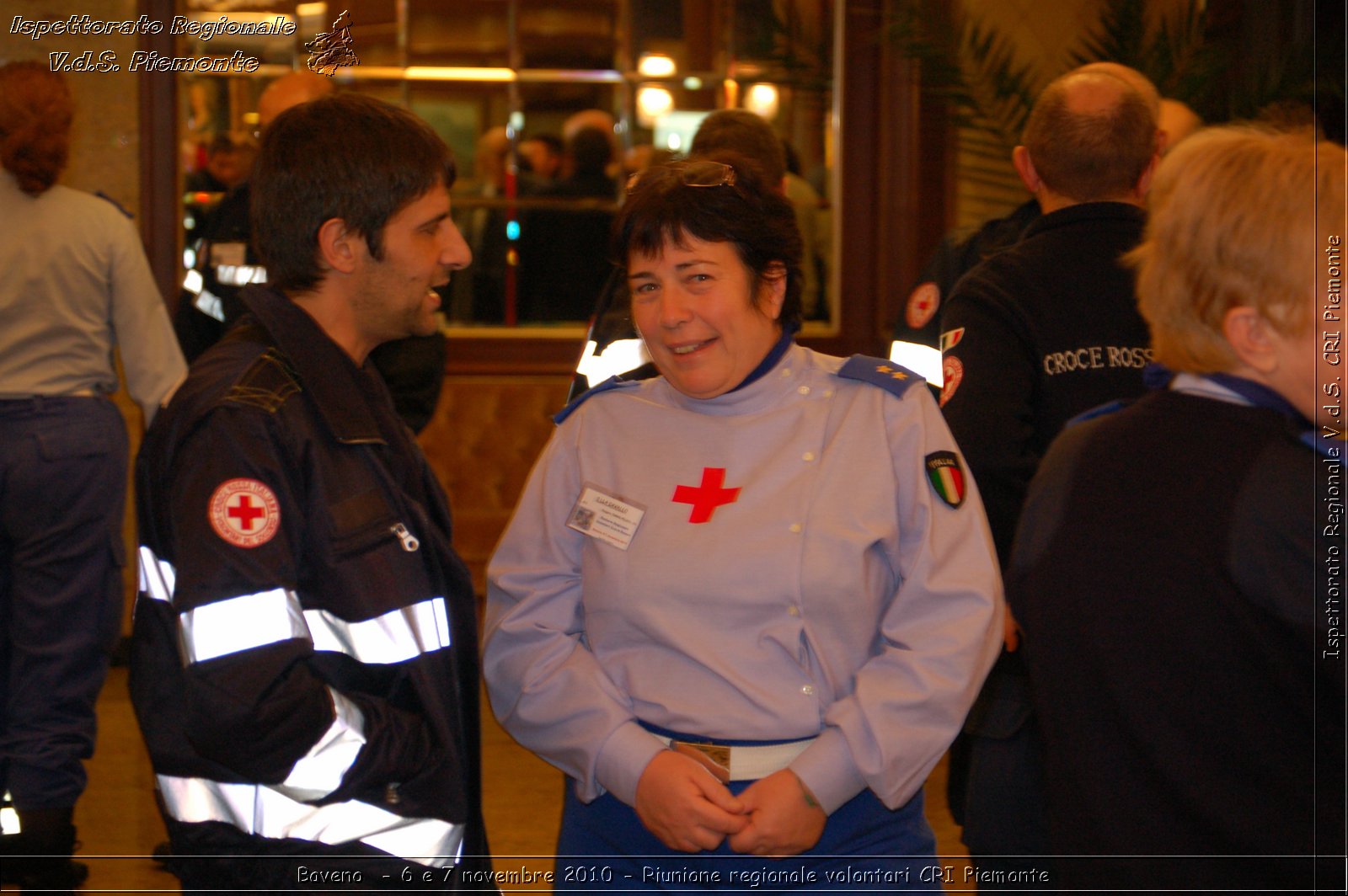 Baveno  - 6 e 7 novembre 2010 - Riunione regionale volontari CRI Piemonte -  Croce Rossa Italiana - Ispettorato Regionale Volontari del Soccorso Piemonte