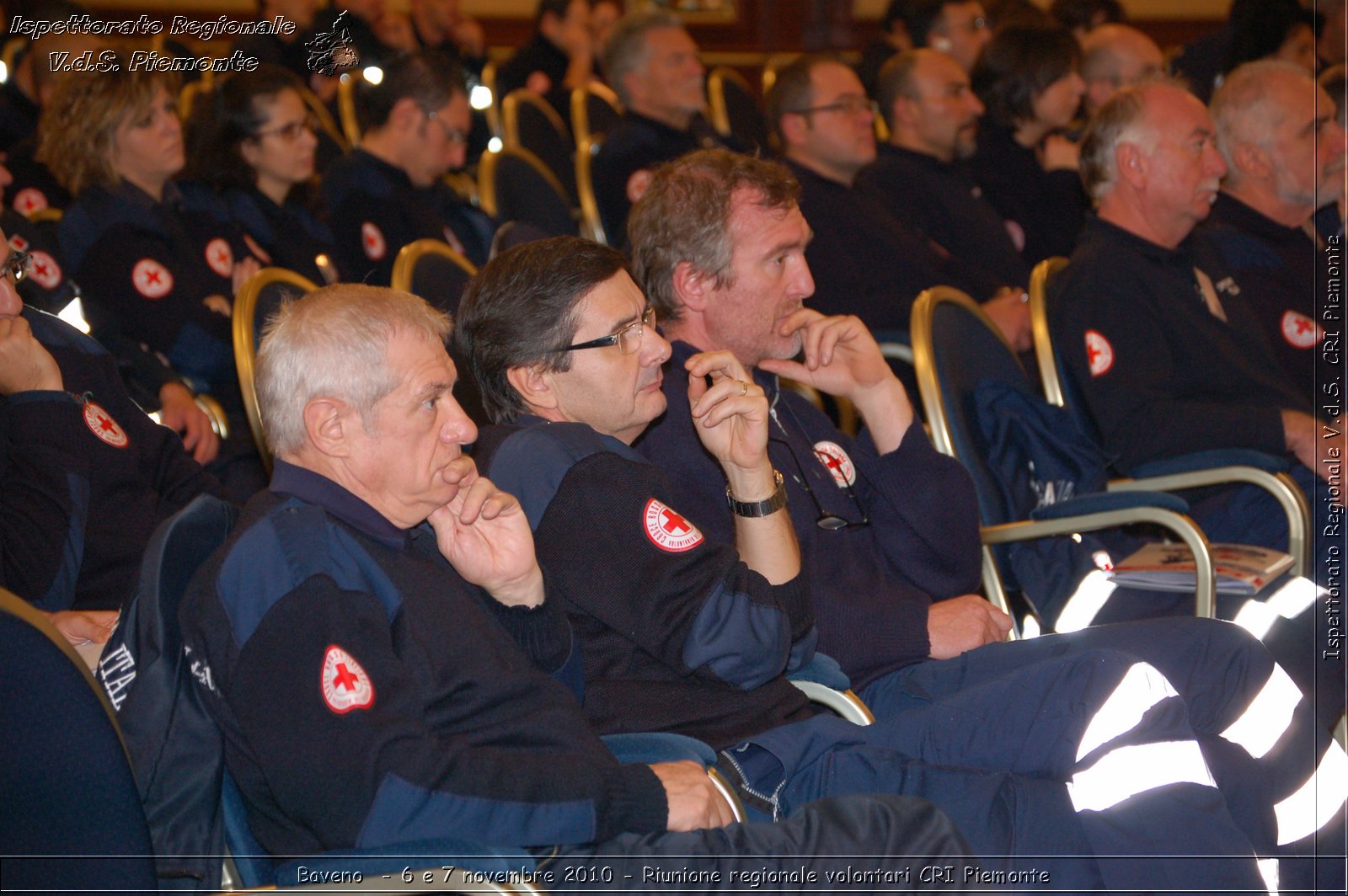 Baveno  - 6 e 7 novembre 2010 - Riunione regionale volontari CRI Piemonte -  Croce Rossa Italiana - Ispettorato Regionale Volontari del Soccorso Piemonte