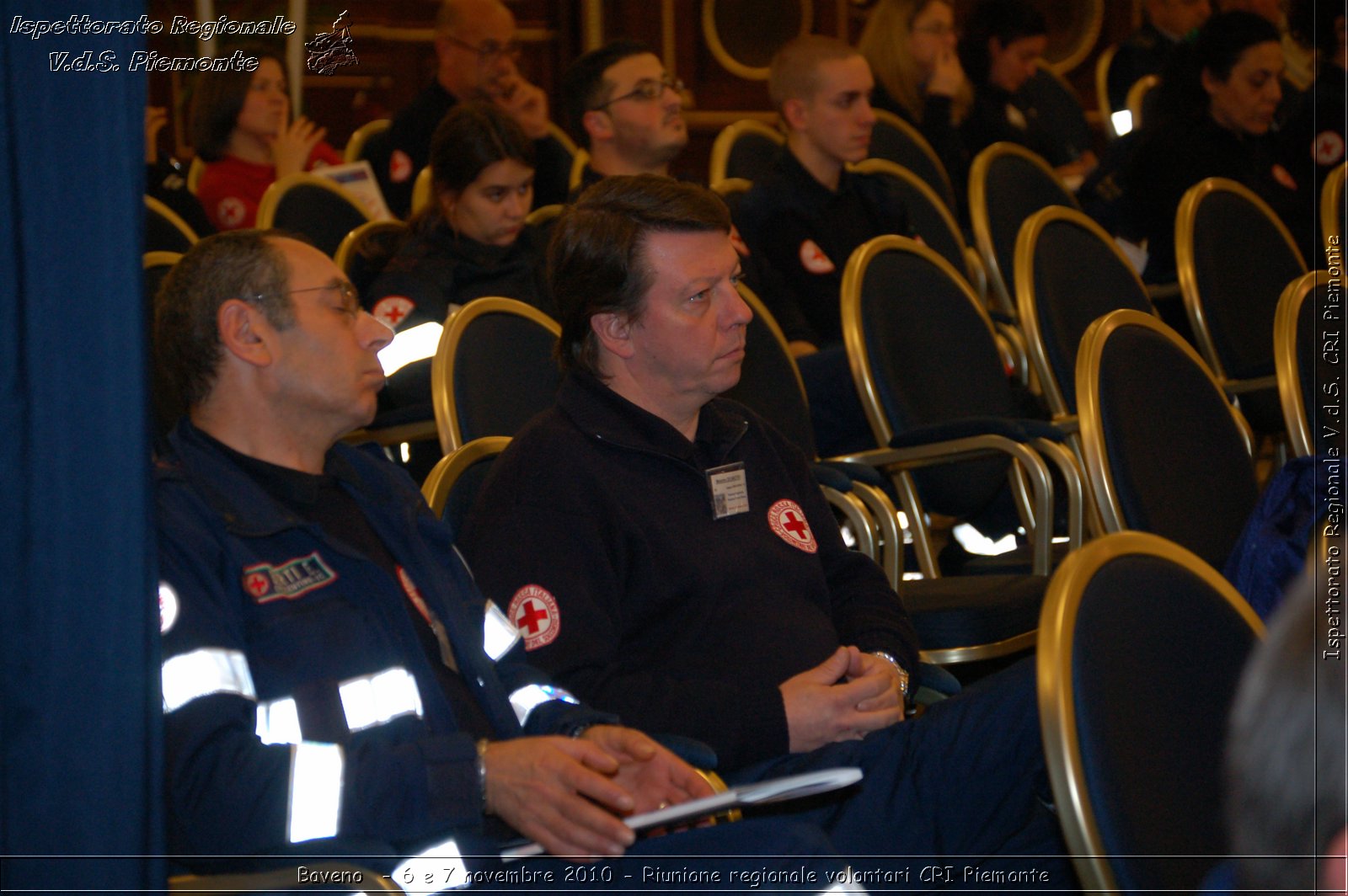 Baveno  - 6 e 7 novembre 2010 - Riunione regionale volontari CRI Piemonte -  Croce Rossa Italiana - Ispettorato Regionale Volontari del Soccorso Piemonte