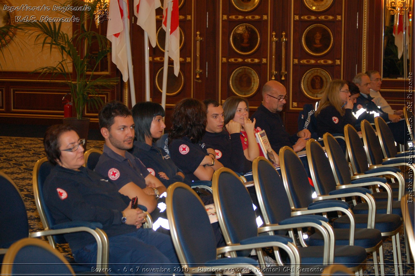 Baveno  - 6 e 7 novembre 2010 - Riunione regionale volontari CRI Piemonte -  Croce Rossa Italiana - Ispettorato Regionale Volontari del Soccorso Piemonte