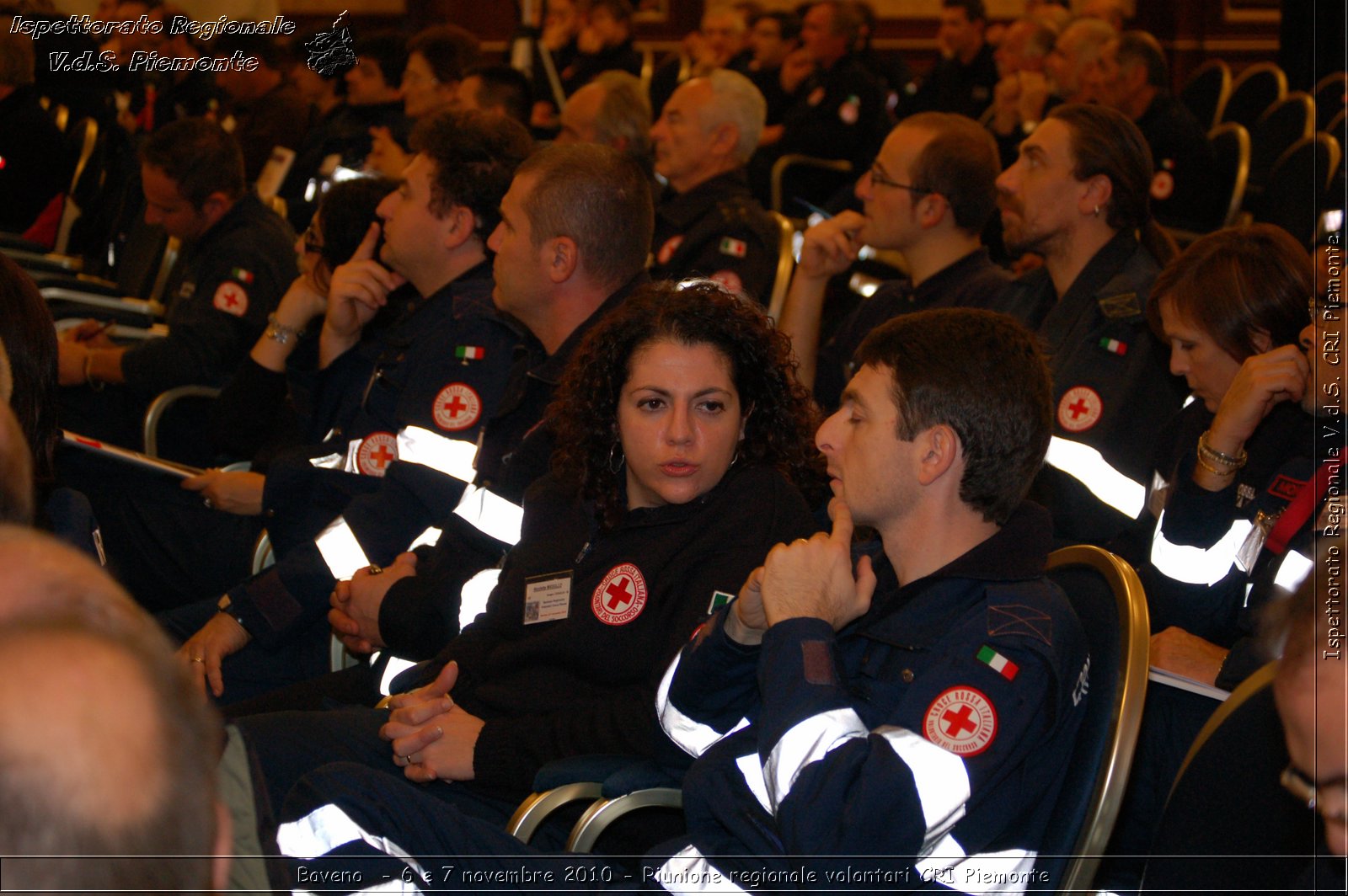 Baveno  - 6 e 7 novembre 2010 - Riunione regionale volontari CRI Piemonte -  Croce Rossa Italiana - Ispettorato Regionale Volontari del Soccorso Piemonte