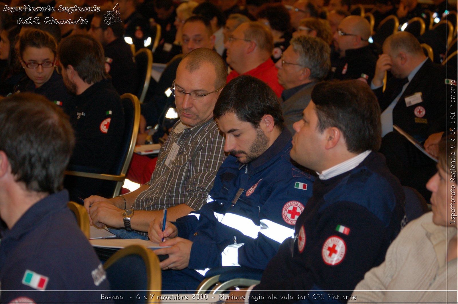 Baveno  - 6 e 7 novembre 2010 - Riunione regionale volontari CRI Piemonte -  Croce Rossa Italiana - Ispettorato Regionale Volontari del Soccorso Piemonte