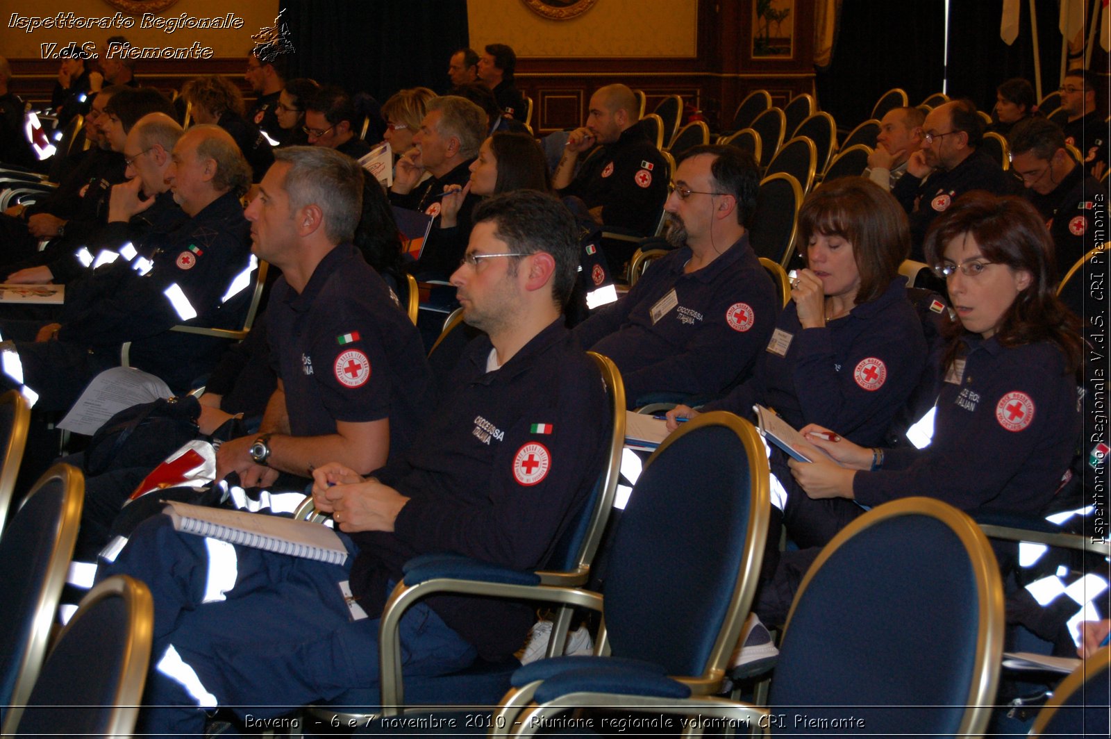 Baveno  - 6 e 7 novembre 2010 - Riunione regionale volontari CRI Piemonte -  Croce Rossa Italiana - Ispettorato Regionale Volontari del Soccorso Piemonte