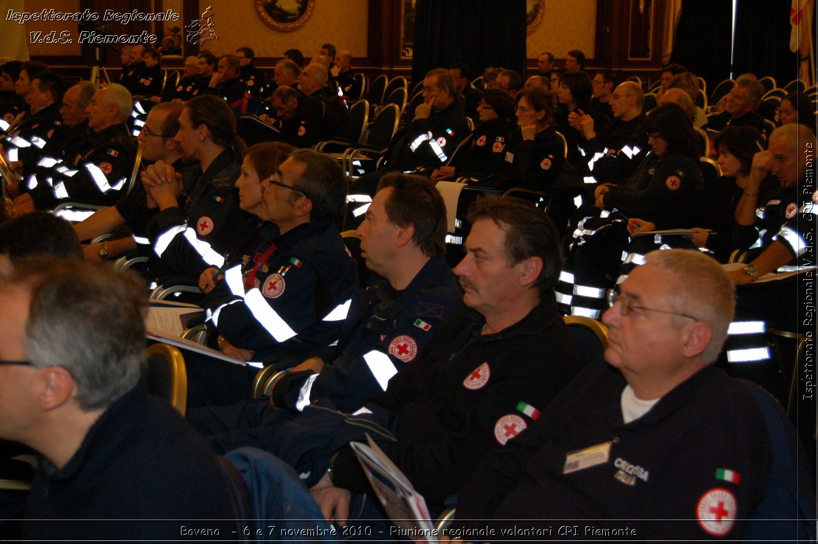 Baveno  - 6 e 7 novembre 2010 - Riunione regionale volontari CRI Piemonte -  Croce Rossa Italiana - Ispettorato Regionale Volontari del Soccorso Piemonte