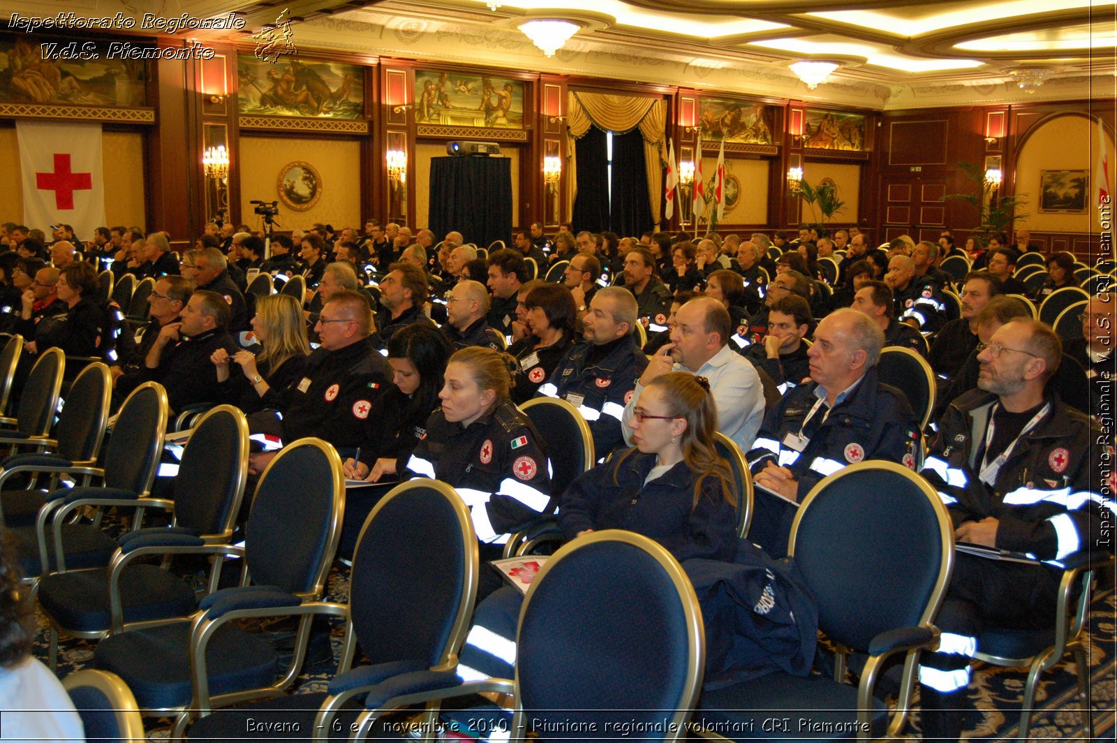 Baveno  - 6 e 7 novembre 2010 - Riunione regionale volontari CRI Piemonte -  Croce Rossa Italiana - Ispettorato Regionale Volontari del Soccorso Piemonte