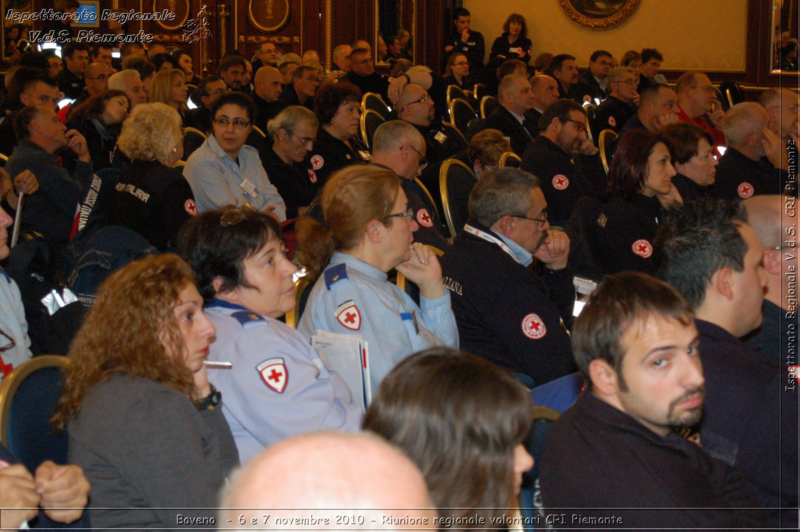 Baveno  - 6 e 7 novembre 2010 - Riunione regionale volontari CRI Piemonte -  Croce Rossa Italiana - Ispettorato Regionale Volontari del Soccorso Piemonte