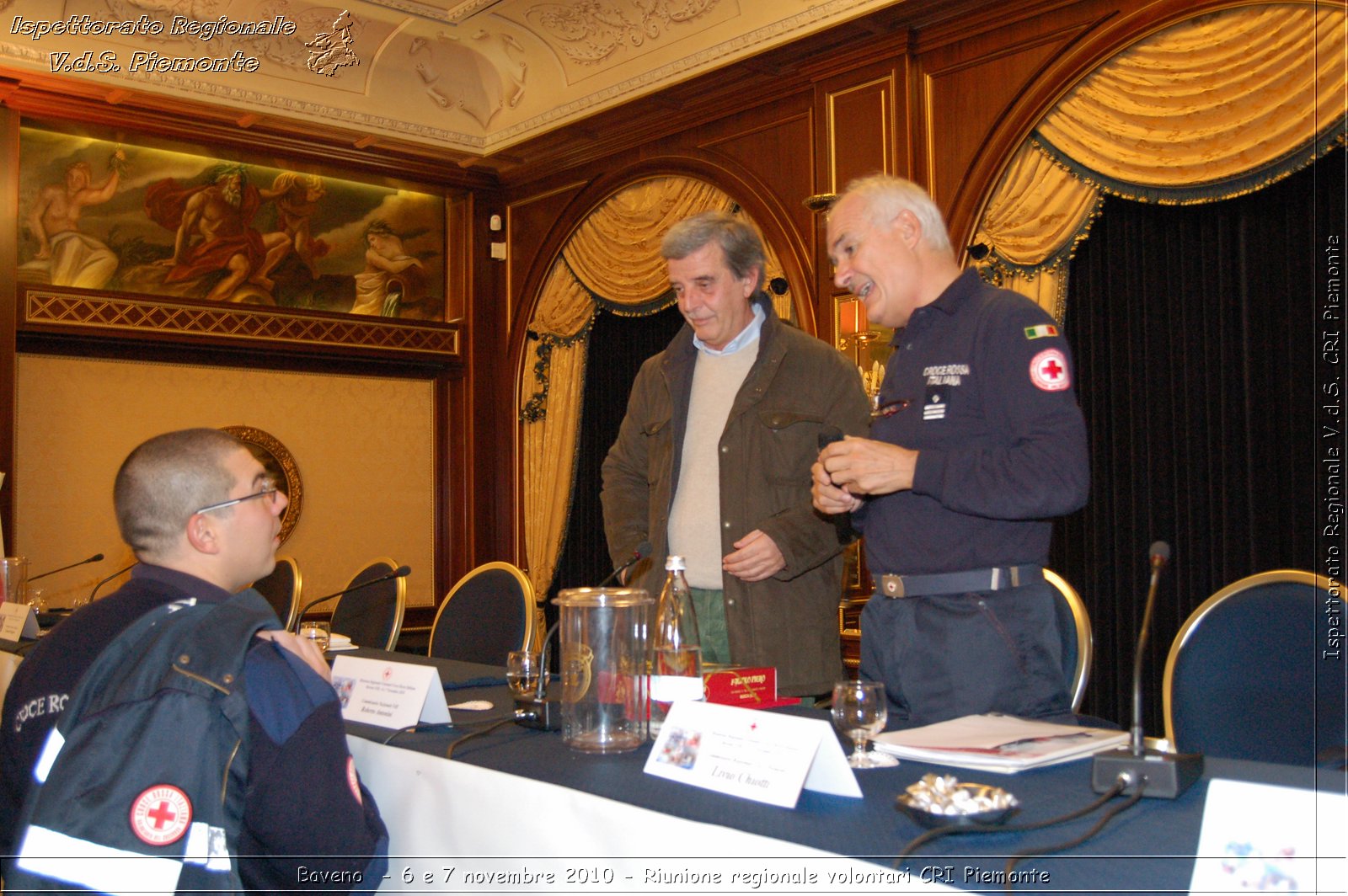 Baveno  - 6 e 7 novembre 2010 - Riunione regionale volontari CRI Piemonte -  Croce Rossa Italiana - Ispettorato Regionale Volontari del Soccorso Piemonte