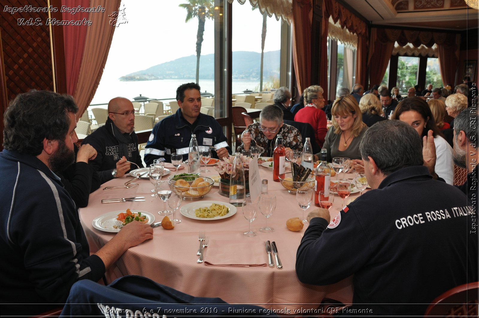 Baveno  - 6 e 7 novembre 2010 - Riunione regionale volontari CRI Piemonte -  Croce Rossa Italiana - Ispettorato Regionale Volontari del Soccorso Piemonte