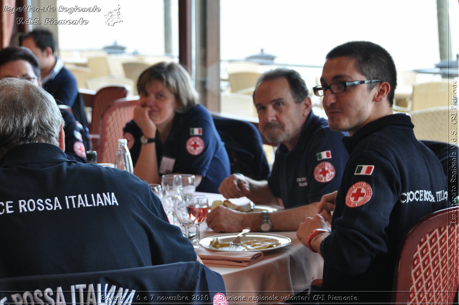 Baveno  - 6 e 7 novembre 2010 - Riunione regionale volontari CRI Piemonte -  Croce Rossa Italiana - Ispettorato Regionale Volontari del Soccorso Piemonte