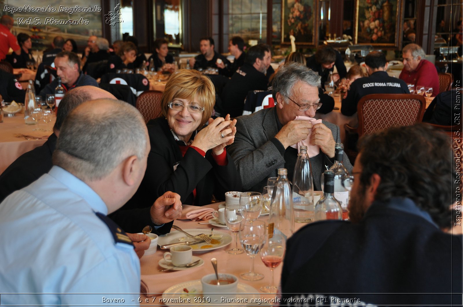 Baveno  - 6 e 7 novembre 2010 - Riunione regionale volontari CRI Piemonte -  Croce Rossa Italiana - Ispettorato Regionale Volontari del Soccorso Piemonte