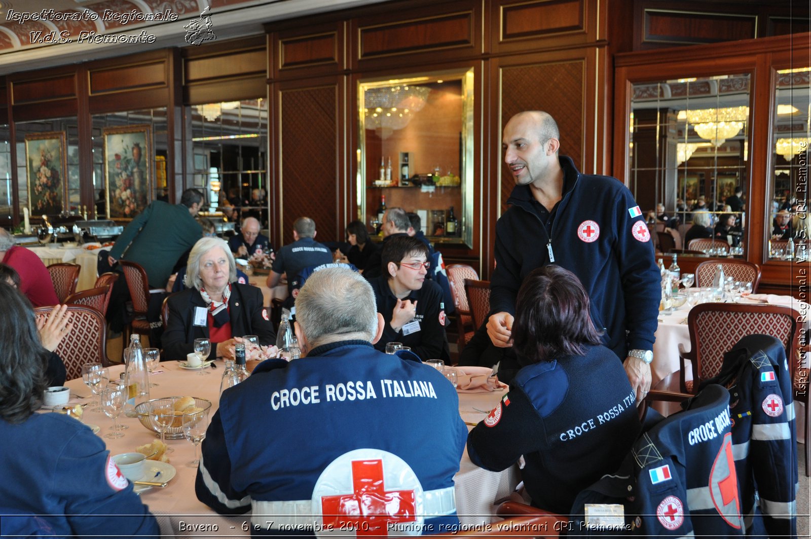 Baveno  - 6 e 7 novembre 2010 - Riunione regionale volontari CRI Piemonte -  Croce Rossa Italiana - Ispettorato Regionale Volontari del Soccorso Piemonte