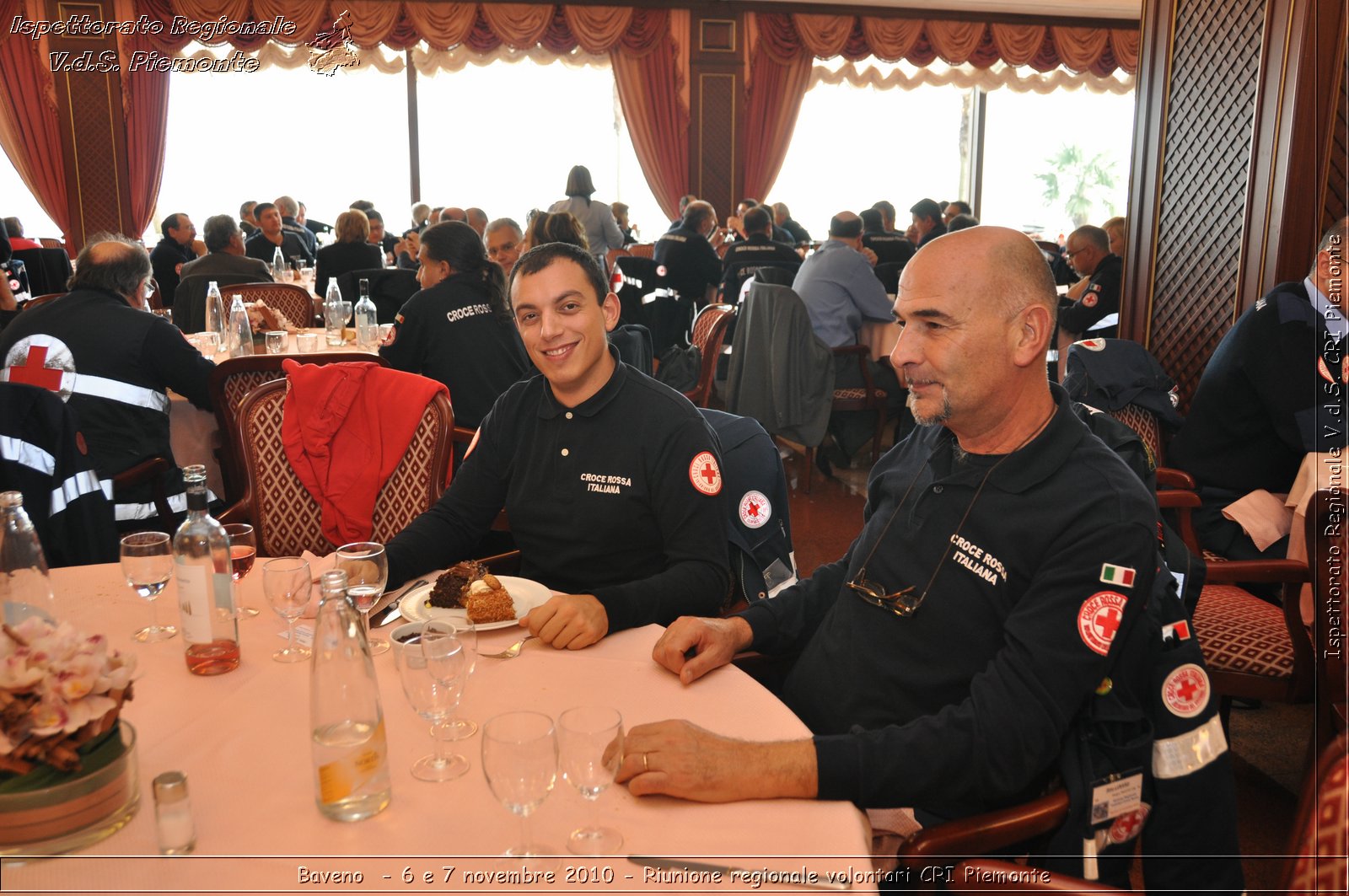 Baveno  - 6 e 7 novembre 2010 - Riunione regionale volontari CRI Piemonte -  Croce Rossa Italiana - Ispettorato Regionale Volontari del Soccorso Piemonte