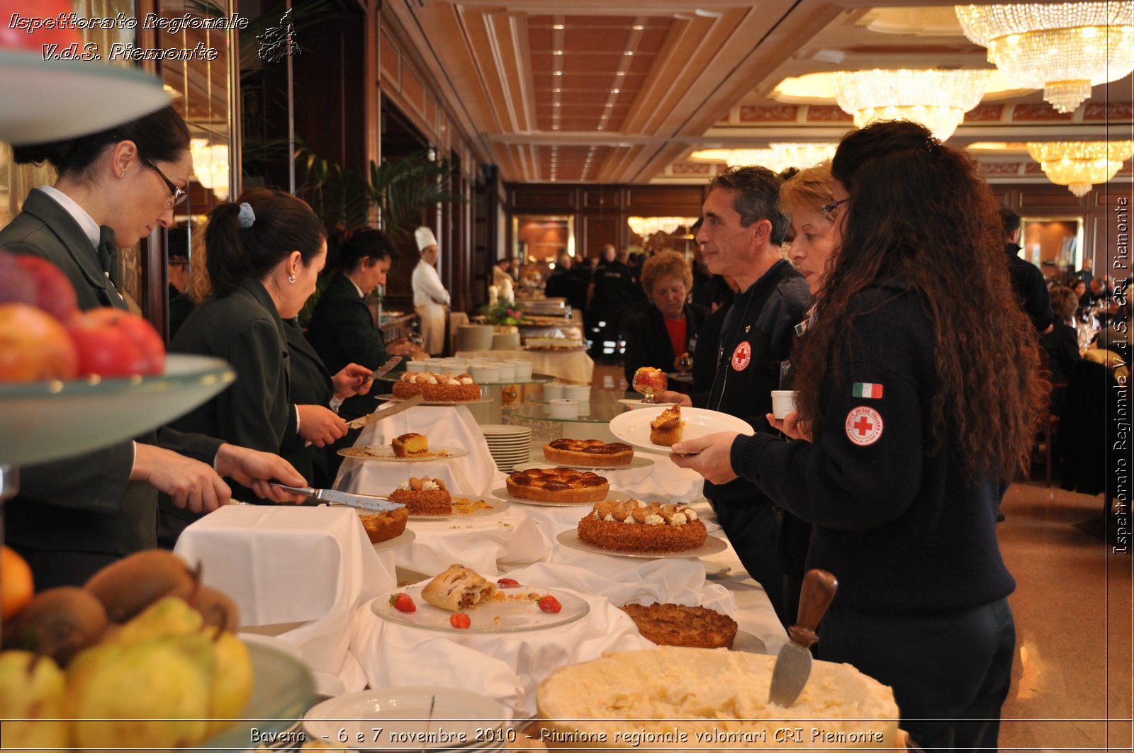 Baveno  - 6 e 7 novembre 2010 - Riunione regionale volontari CRI Piemonte -  Croce Rossa Italiana - Ispettorato Regionale Volontari del Soccorso Piemonte