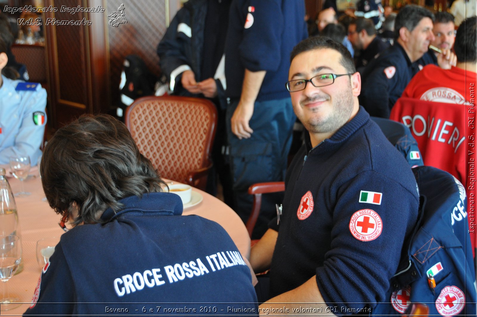 Baveno  - 6 e 7 novembre 2010 - Riunione regionale volontari CRI Piemonte -  Croce Rossa Italiana - Ispettorato Regionale Volontari del Soccorso Piemonte