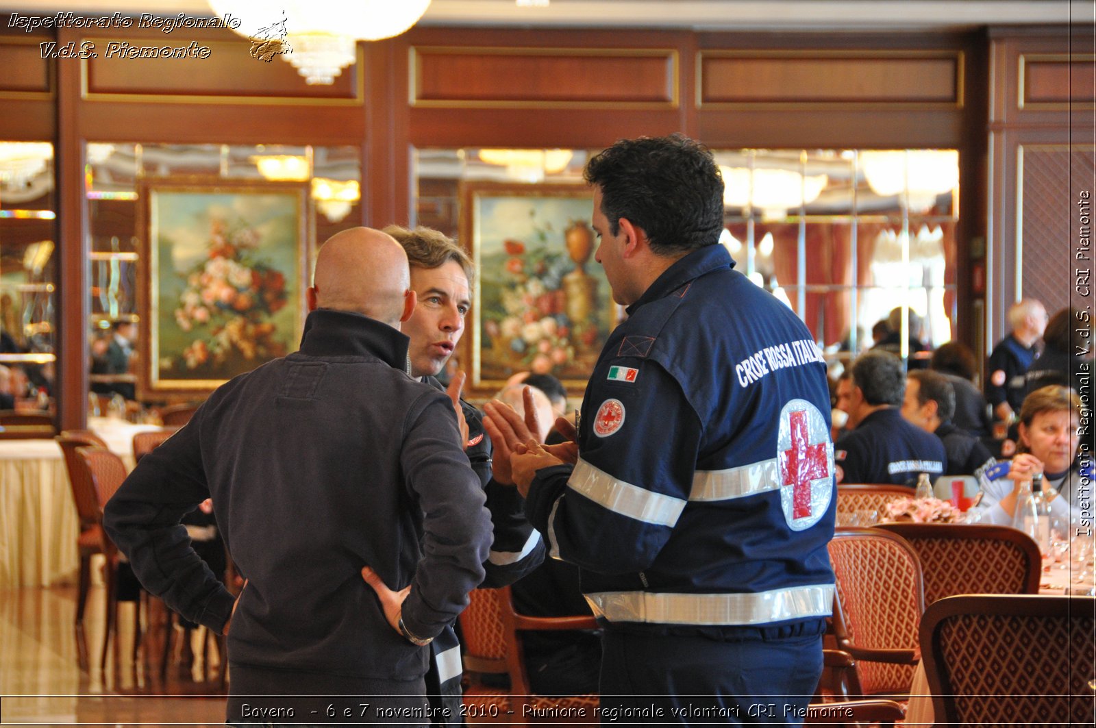 Baveno  - 6 e 7 novembre 2010 - Riunione regionale volontari CRI Piemonte -  Croce Rossa Italiana - Ispettorato Regionale Volontari del Soccorso Piemonte