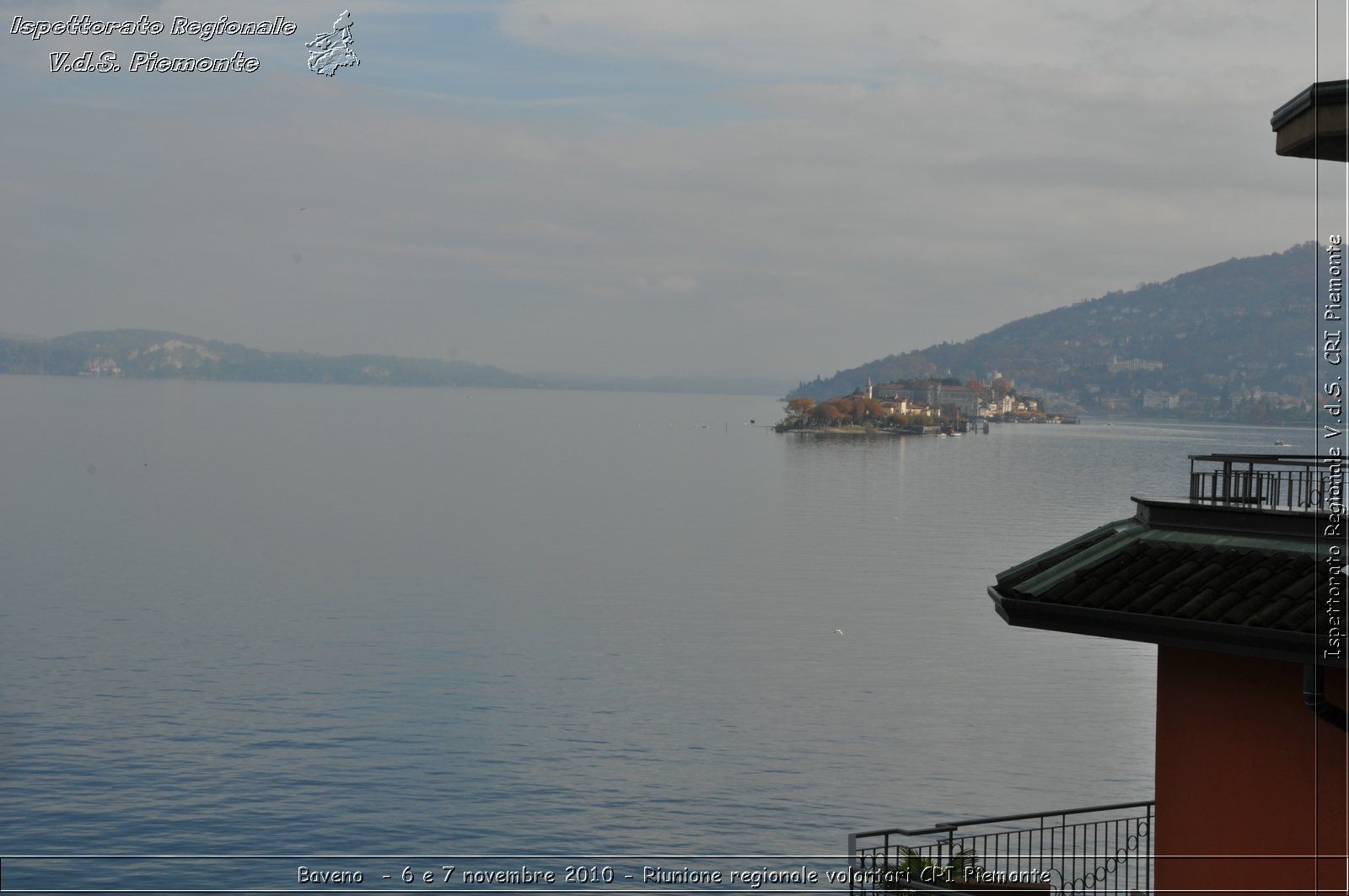 Baveno  - 6 e 7 novembre 2010 - Riunione regionale volontari CRI Piemonte -  Croce Rossa Italiana - Ispettorato Regionale Volontari del Soccorso Piemonte