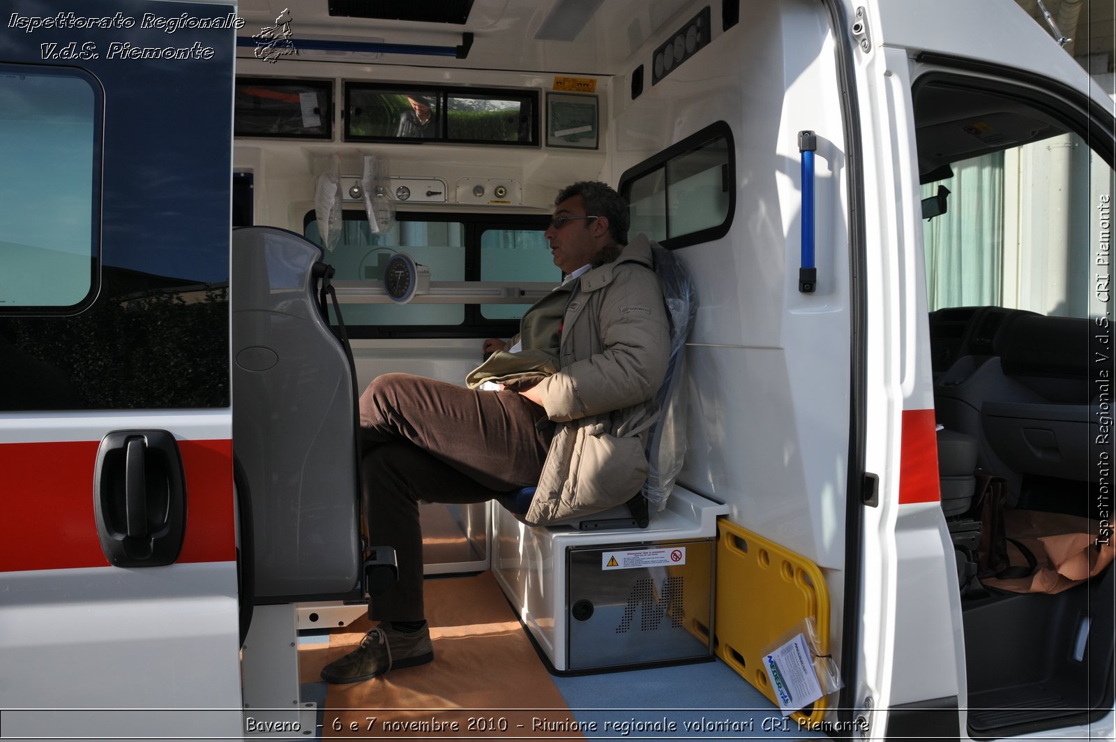 Baveno  - 6 e 7 novembre 2010 - Riunione regionale volontari CRI Piemonte -  Croce Rossa Italiana - Ispettorato Regionale Volontari del Soccorso Piemonte