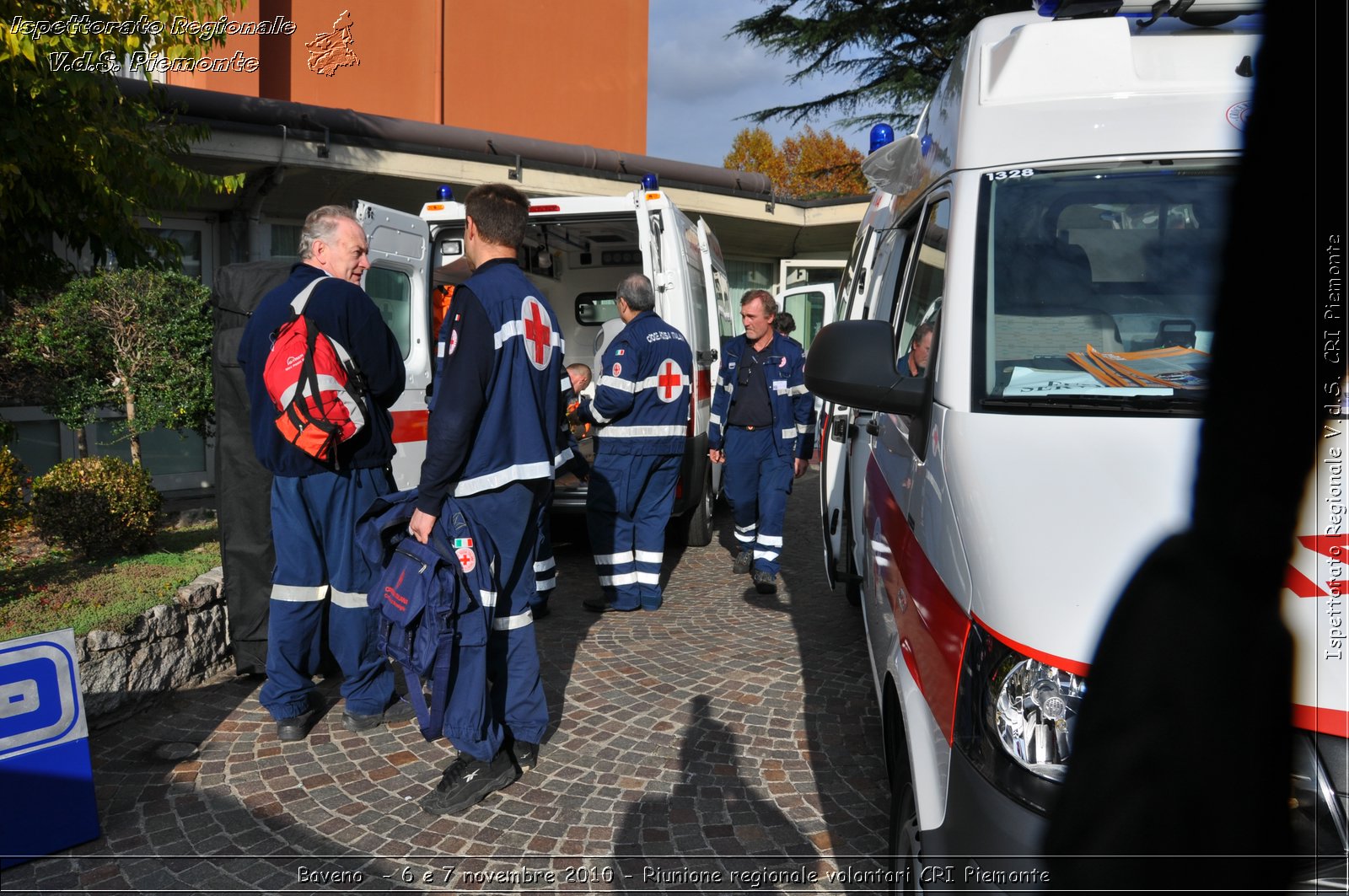 Baveno  - 6 e 7 novembre 2010 - Riunione regionale volontari CRI Piemonte -  Croce Rossa Italiana - Ispettorato Regionale Volontari del Soccorso Piemonte