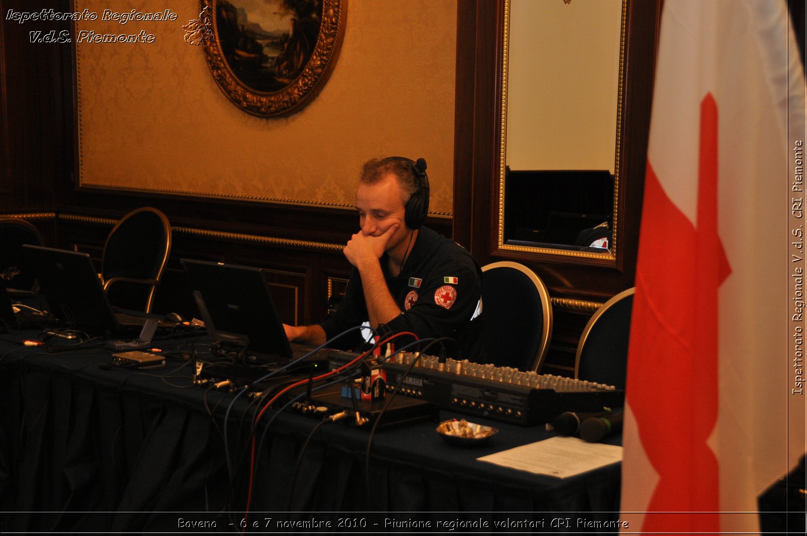 Baveno  - 6 e 7 novembre 2010 - Riunione regionale volontari CRI Piemonte -  Croce Rossa Italiana - Ispettorato Regionale Volontari del Soccorso Piemonte