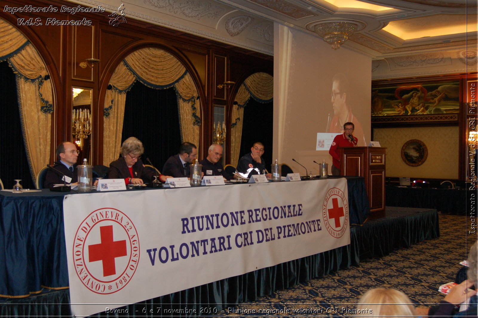 Baveno  - 6 e 7 novembre 2010 - Riunione regionale volontari CRI Piemonte -  Croce Rossa Italiana - Ispettorato Regionale Volontari del Soccorso Piemonte