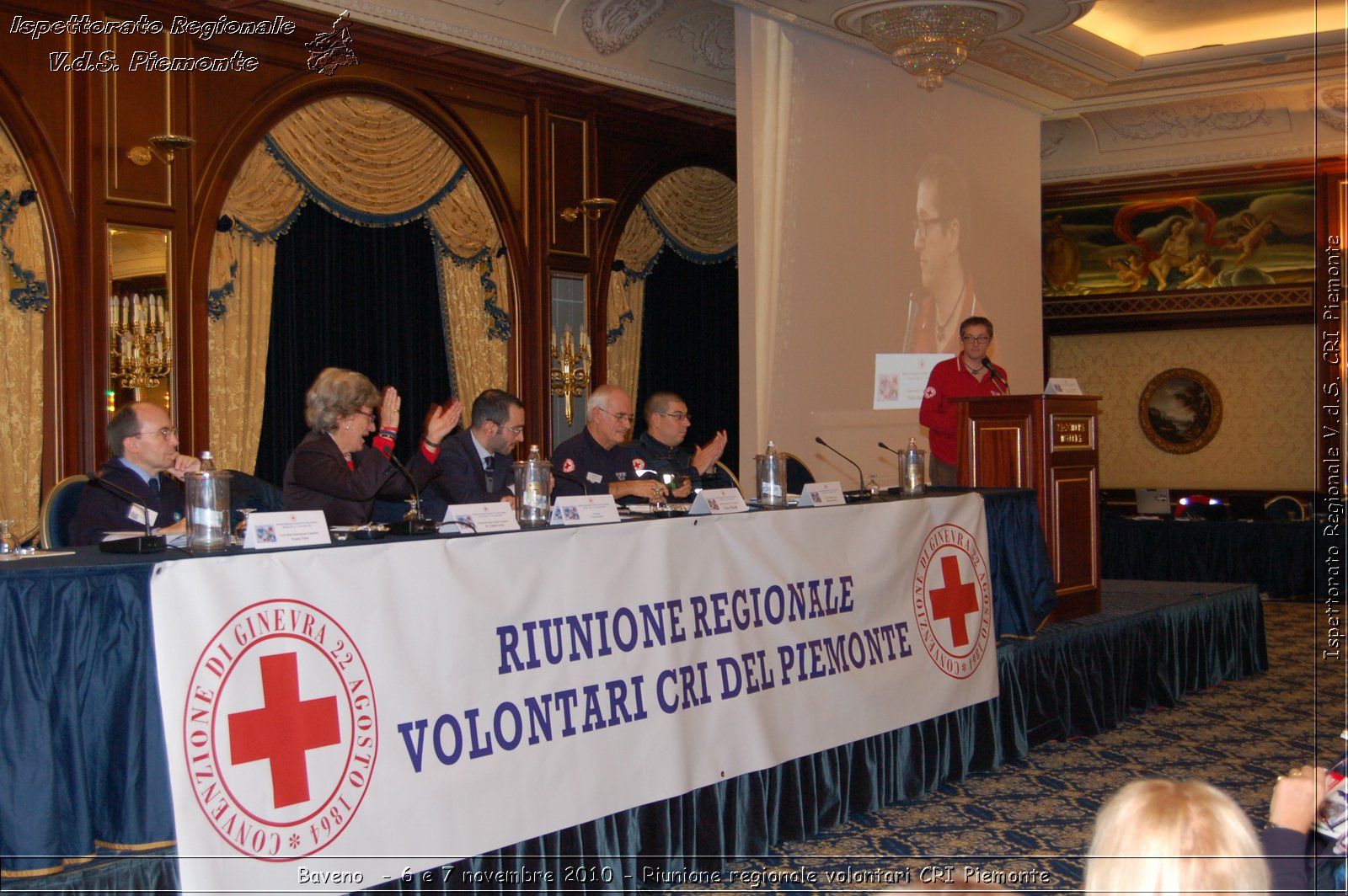 Baveno  - 6 e 7 novembre 2010 - Riunione regionale volontari CRI Piemonte -  Croce Rossa Italiana - Ispettorato Regionale Volontari del Soccorso Piemonte