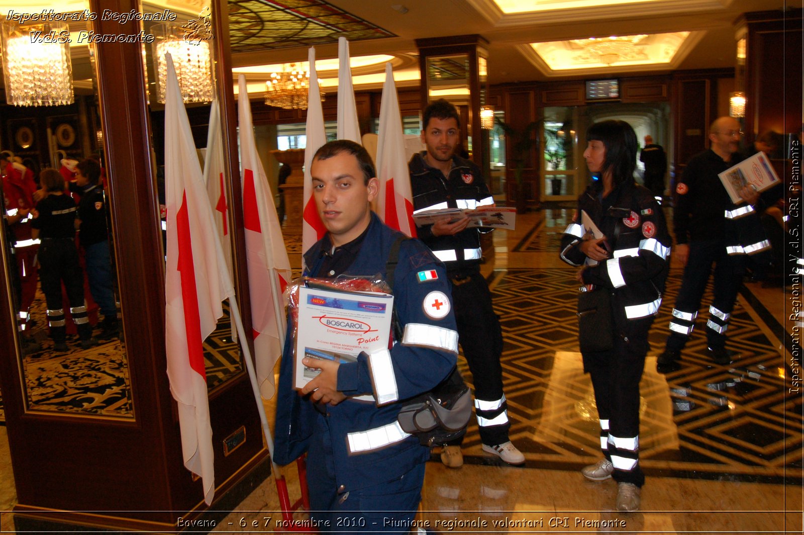 Baveno  - 6 e 7 novembre 2010 - Riunione regionale volontari CRI Piemonte -  Croce Rossa Italiana - Ispettorato Regionale Volontari del Soccorso Piemonte