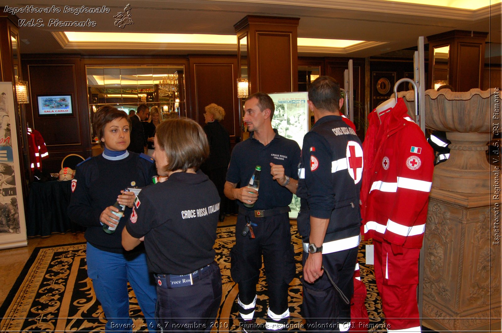 Baveno  - 6 e 7 novembre 2010 - Riunione regionale volontari CRI Piemonte -  Croce Rossa Italiana - Ispettorato Regionale Volontari del Soccorso Piemonte