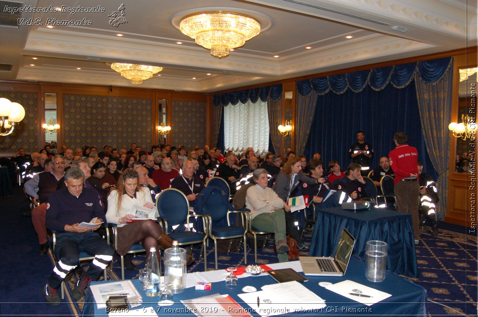 Baveno  - 6 e 7 novembre 2010 - Riunione regionale volontari CRI Piemonte -  Croce Rossa Italiana - Ispettorato Regionale Volontari del Soccorso Piemonte