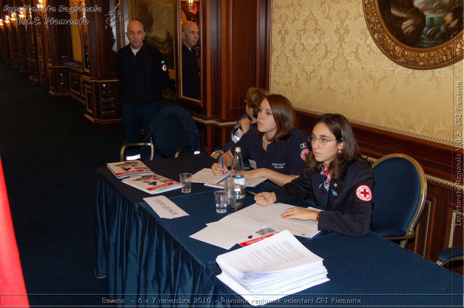 Baveno  - 6 e 7 novembre 2010 - Riunione regionale volontari CRI Piemonte -  Croce Rossa Italiana - Ispettorato Regionale Volontari del Soccorso Piemonte