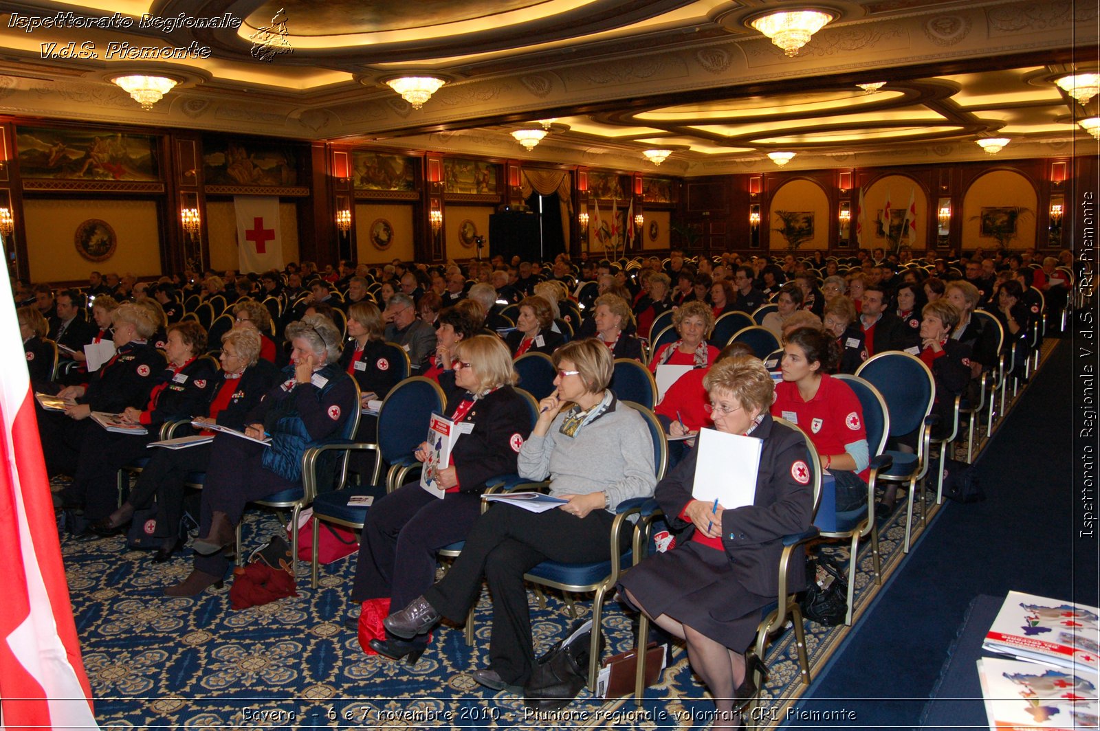 Baveno  - 6 e 7 novembre 2010 - Riunione regionale volontari CRI Piemonte -  Croce Rossa Italiana - Ispettorato Regionale Volontari del Soccorso Piemonte