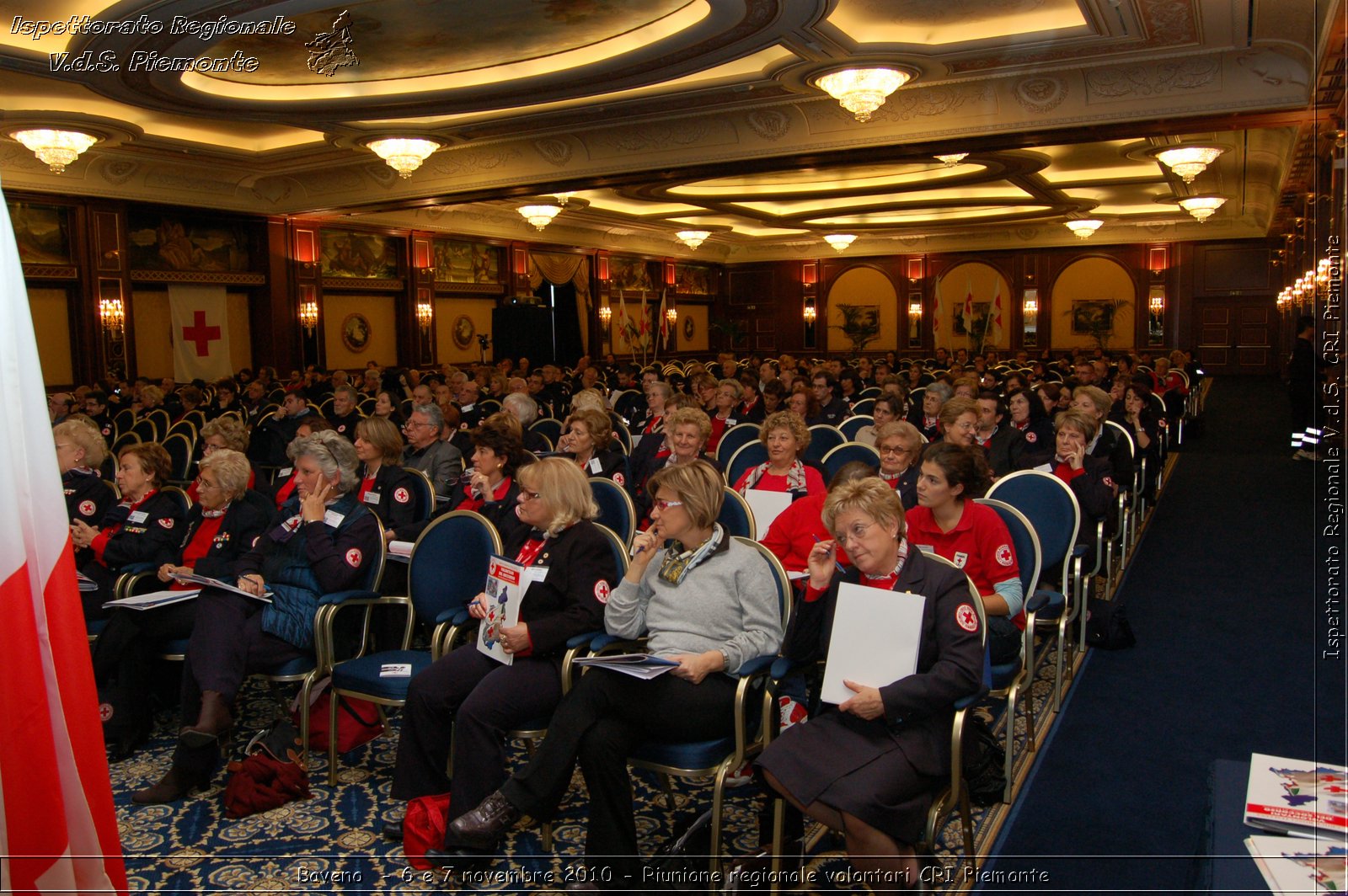 Baveno  - 6 e 7 novembre 2010 - Riunione regionale volontari CRI Piemonte -  Croce Rossa Italiana - Ispettorato Regionale Volontari del Soccorso Piemonte