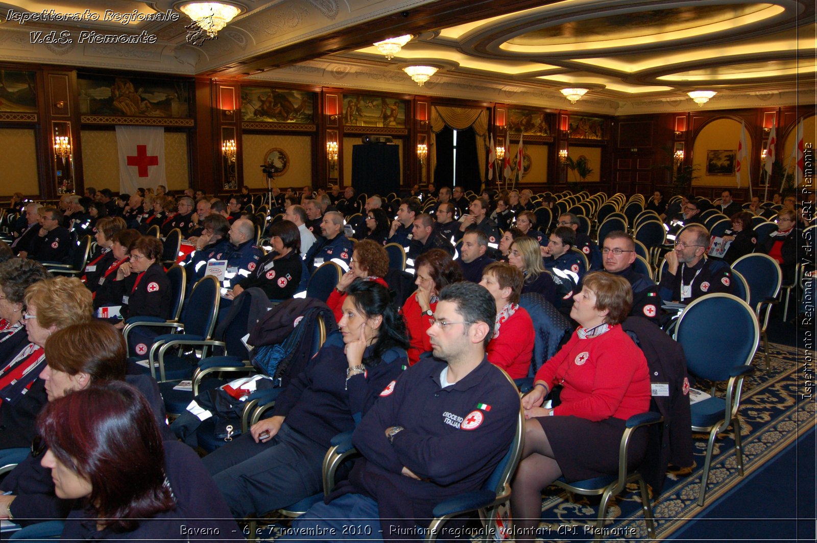 Baveno  - 6 e 7 novembre 2010 - Riunione regionale volontari CRI Piemonte -  Croce Rossa Italiana - Ispettorato Regionale Volontari del Soccorso Piemonte