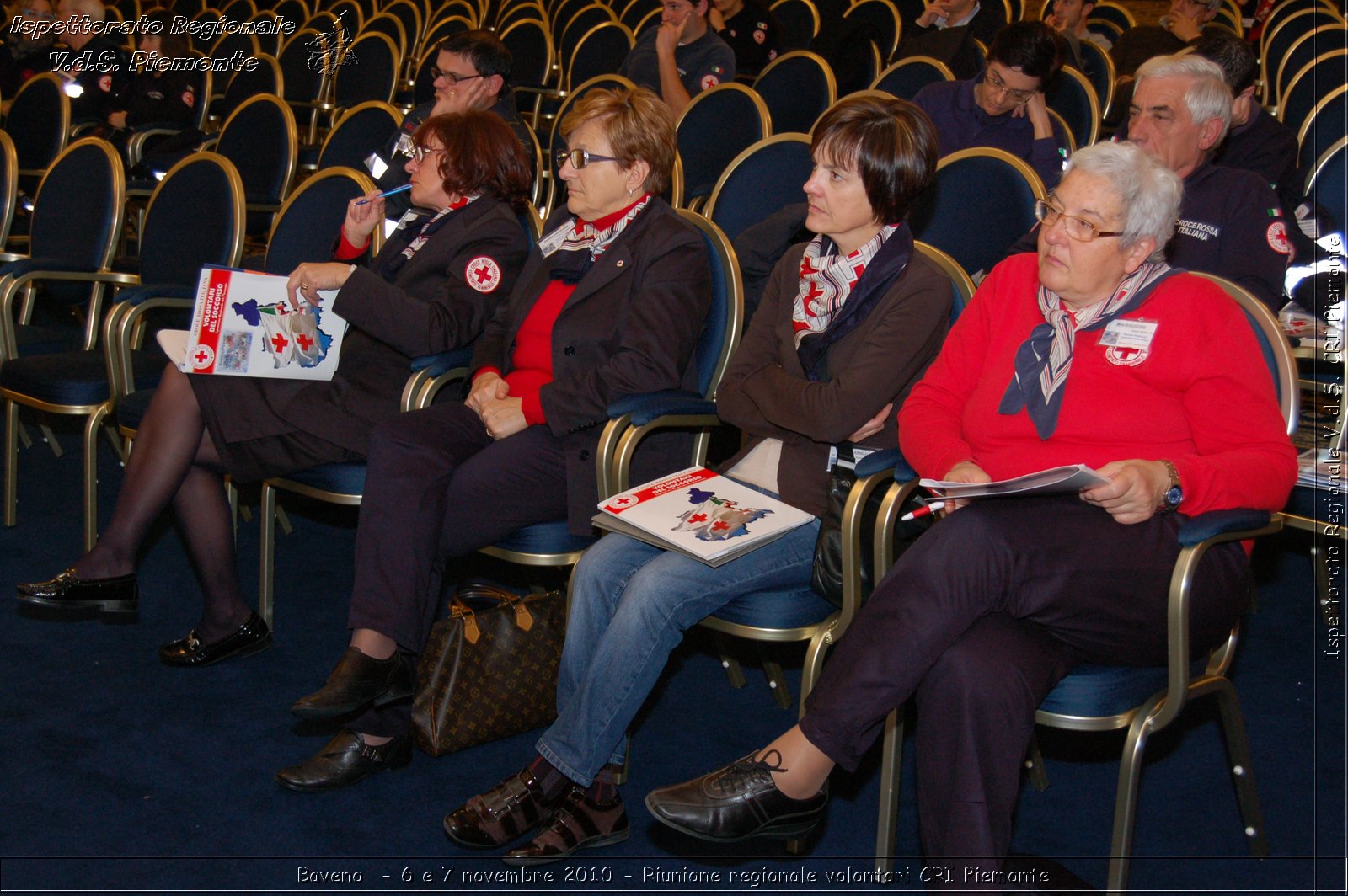 Baveno  - 6 e 7 novembre 2010 - Riunione regionale volontari CRI Piemonte -  Croce Rossa Italiana - Ispettorato Regionale Volontari del Soccorso Piemonte