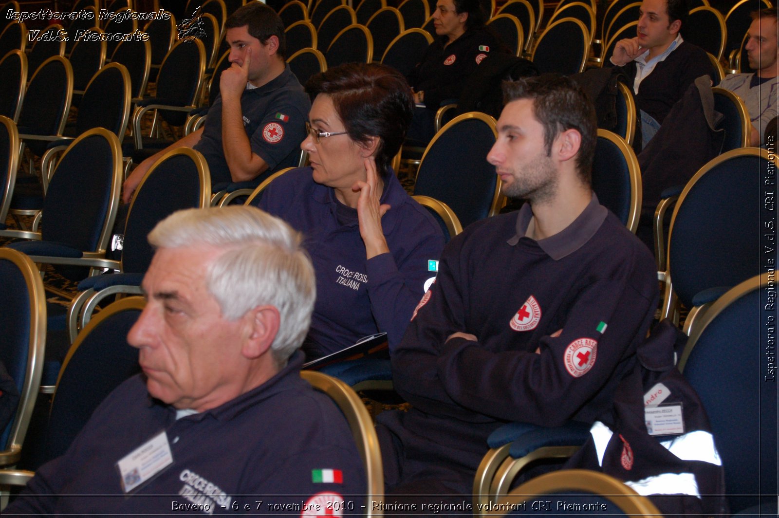 Baveno  - 6 e 7 novembre 2010 - Riunione regionale volontari CRI Piemonte -  Croce Rossa Italiana - Ispettorato Regionale Volontari del Soccorso Piemonte